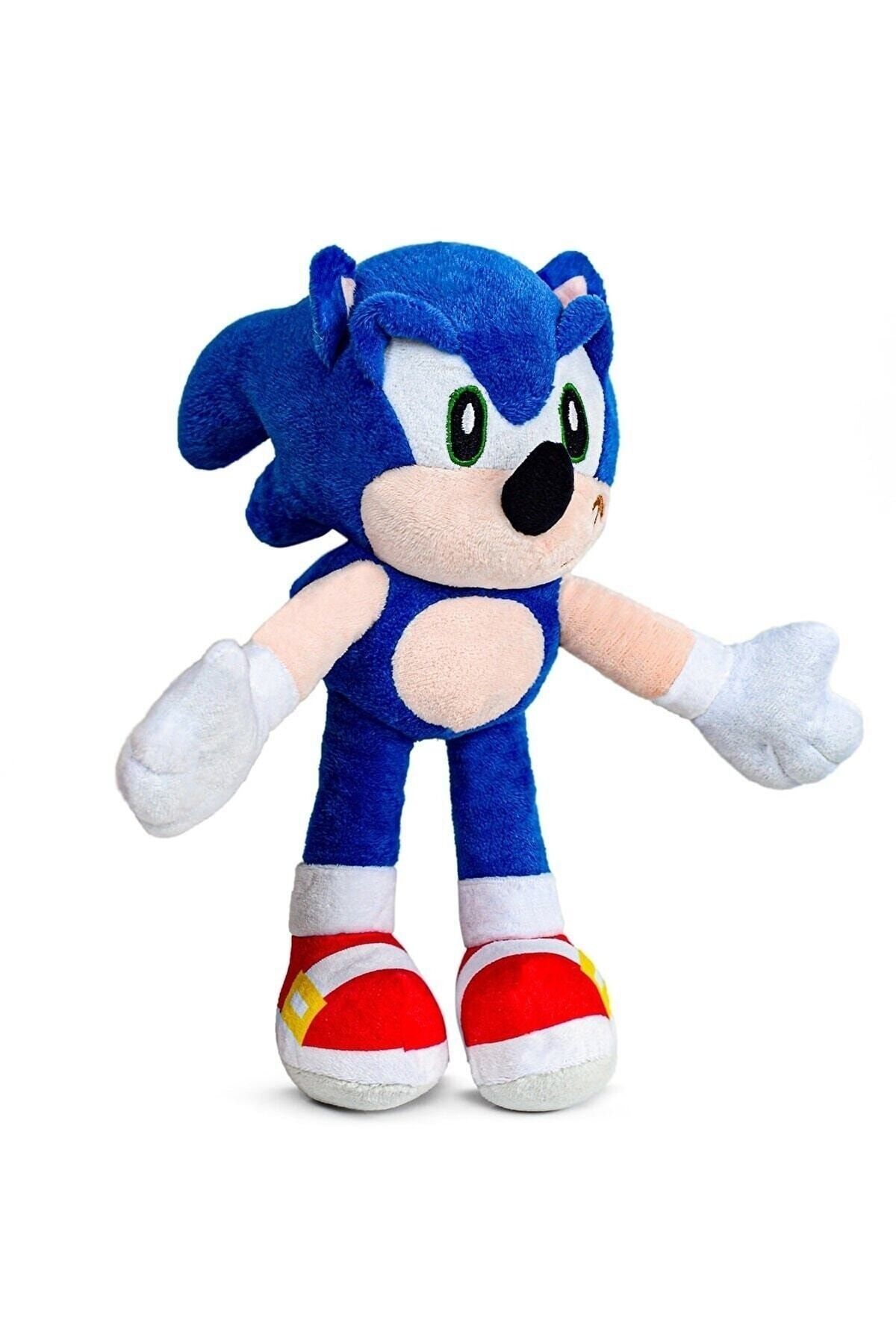 Kardelen Oyuncak Sonic Peluş Oyuncak 40cm Sonic Boom Kirpi Sonic Hedhegog Ithal Sonic Baby Sonic