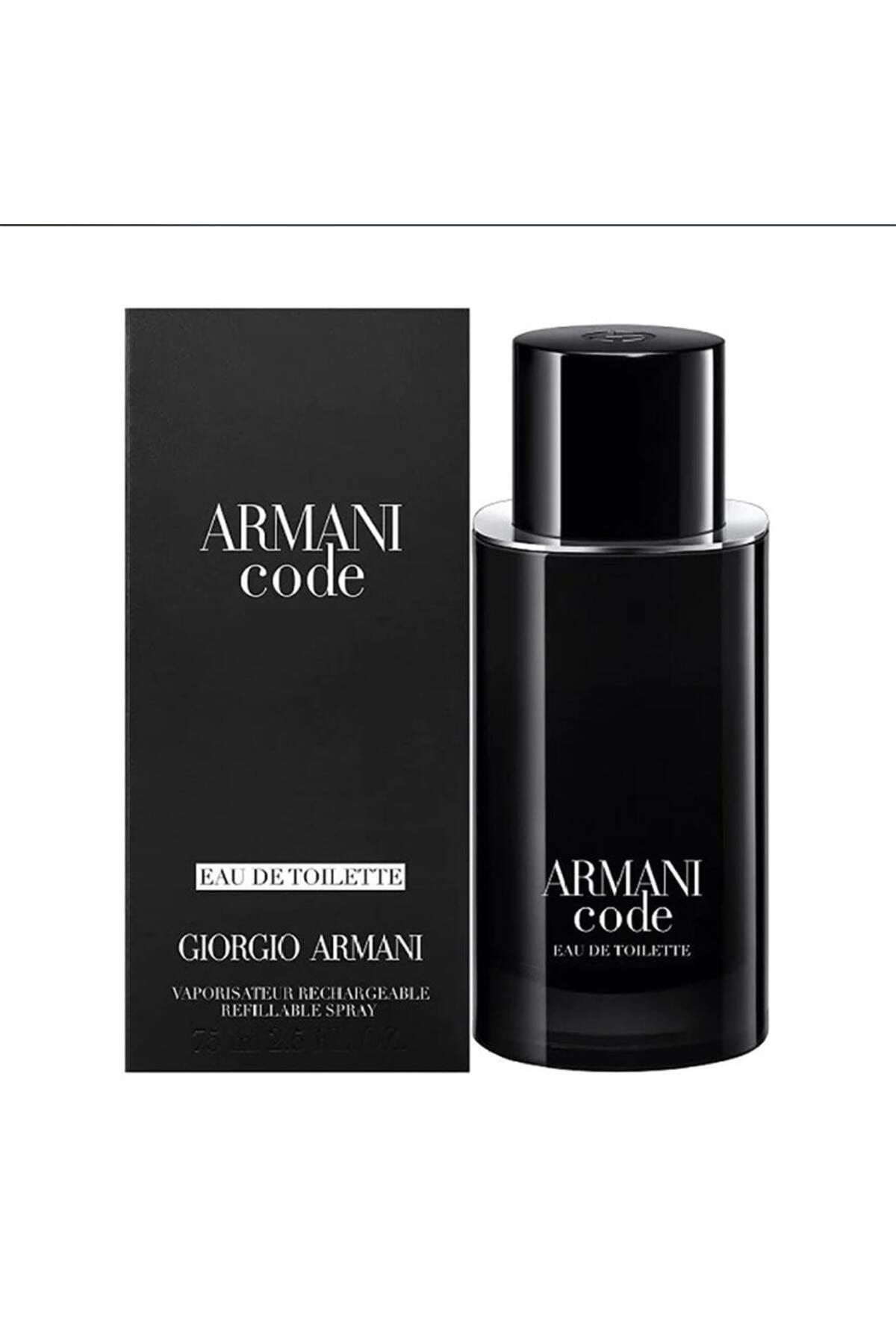 Giorgio Armani Code Refillable Edt 75 ml Erkek Parfüm