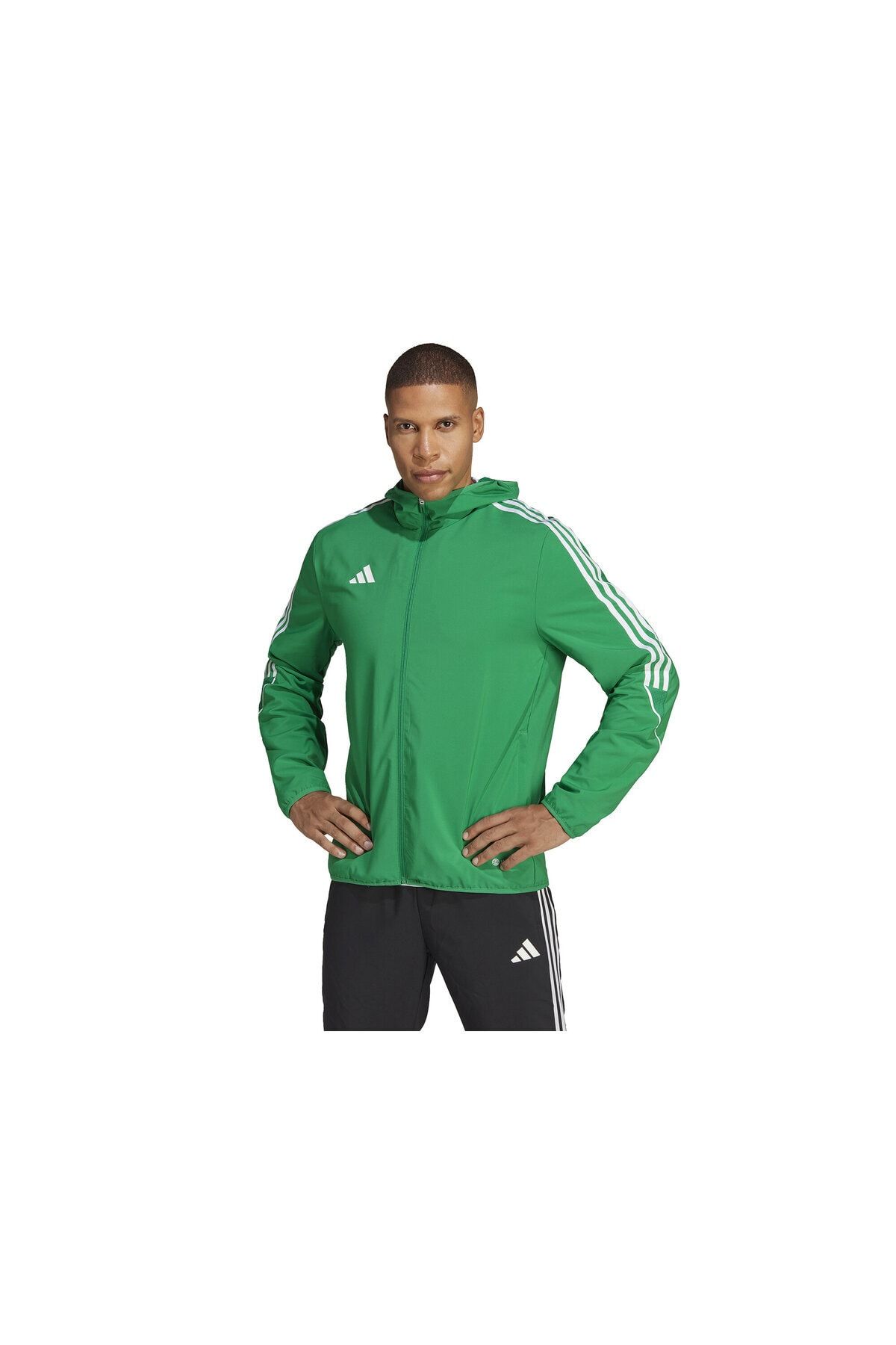 adidas Tiro23 L Wb Erkek Futbol Antrenman Ceketi IA1620 Yeşil