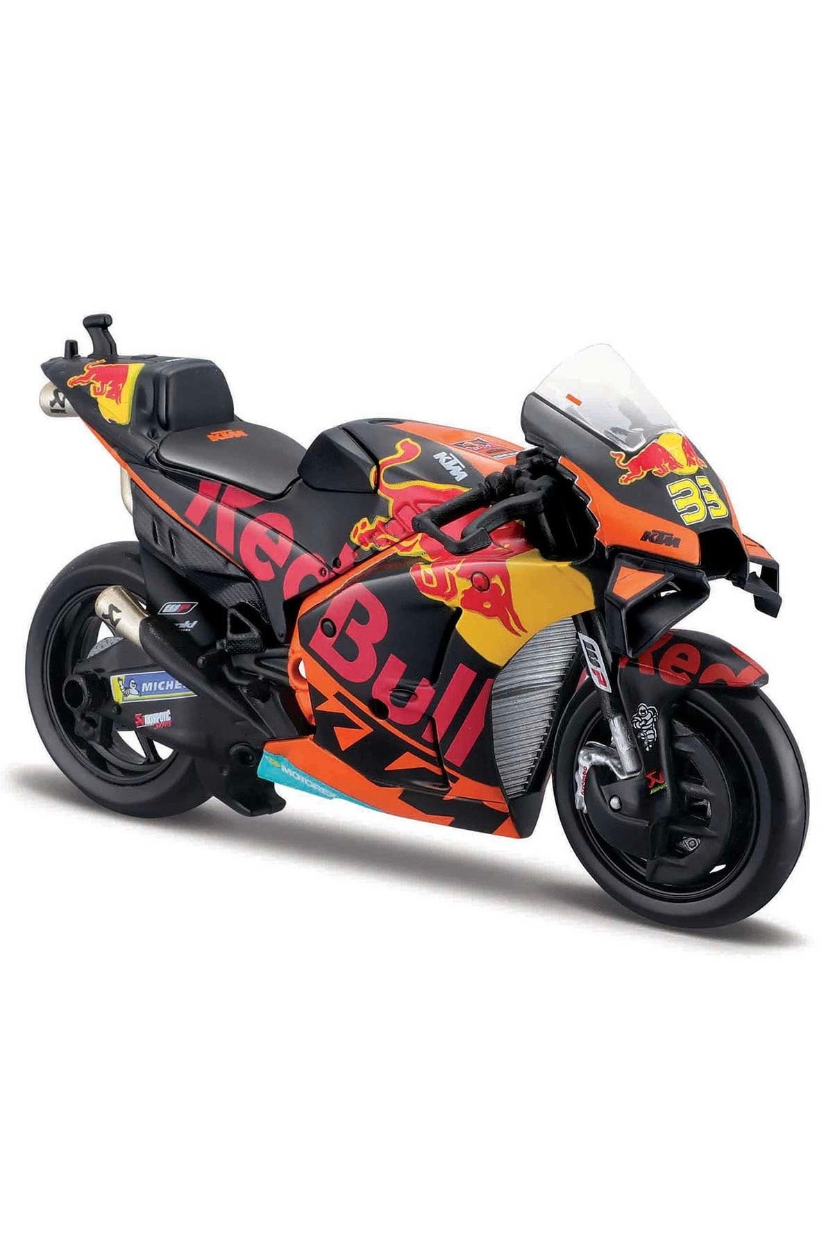 Genel Markalar 1:18 Red Bull KTM RC16 Factory Racing 2021 Motosiklet