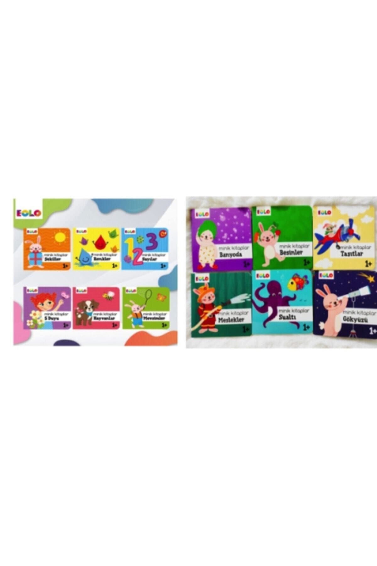 eolo yayınları Minik Kitaplar - 12 Bebek Kitabı