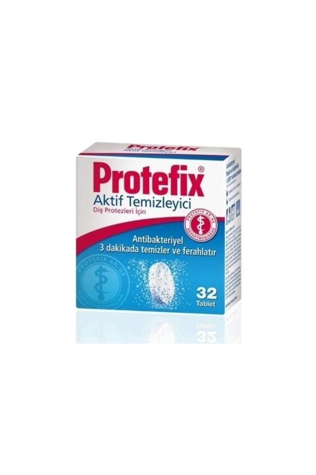 Protefix Diş Protezleri İçin Aktif Temizleyici 32 Tablet