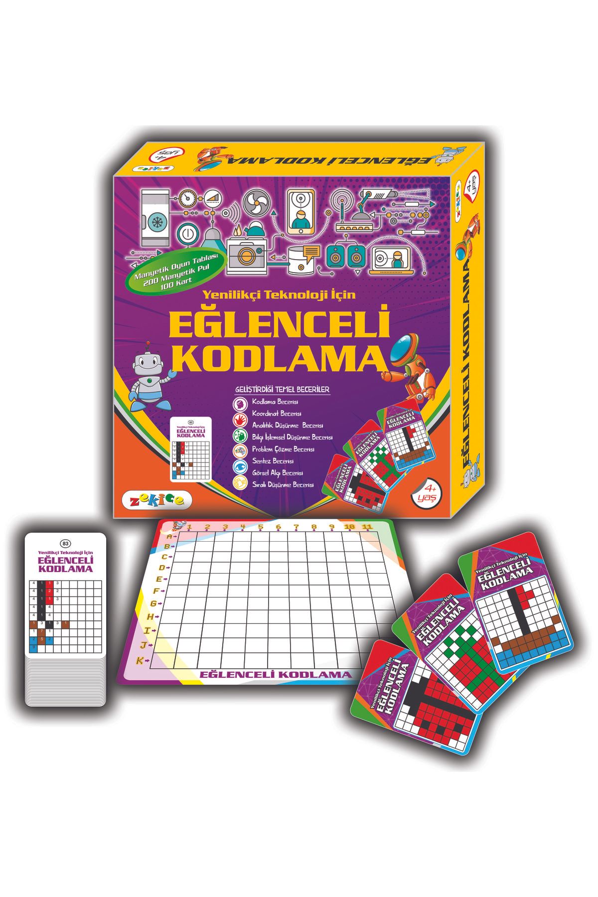 Zekice Eğlenceli Kodlama Oyunu Zk-077