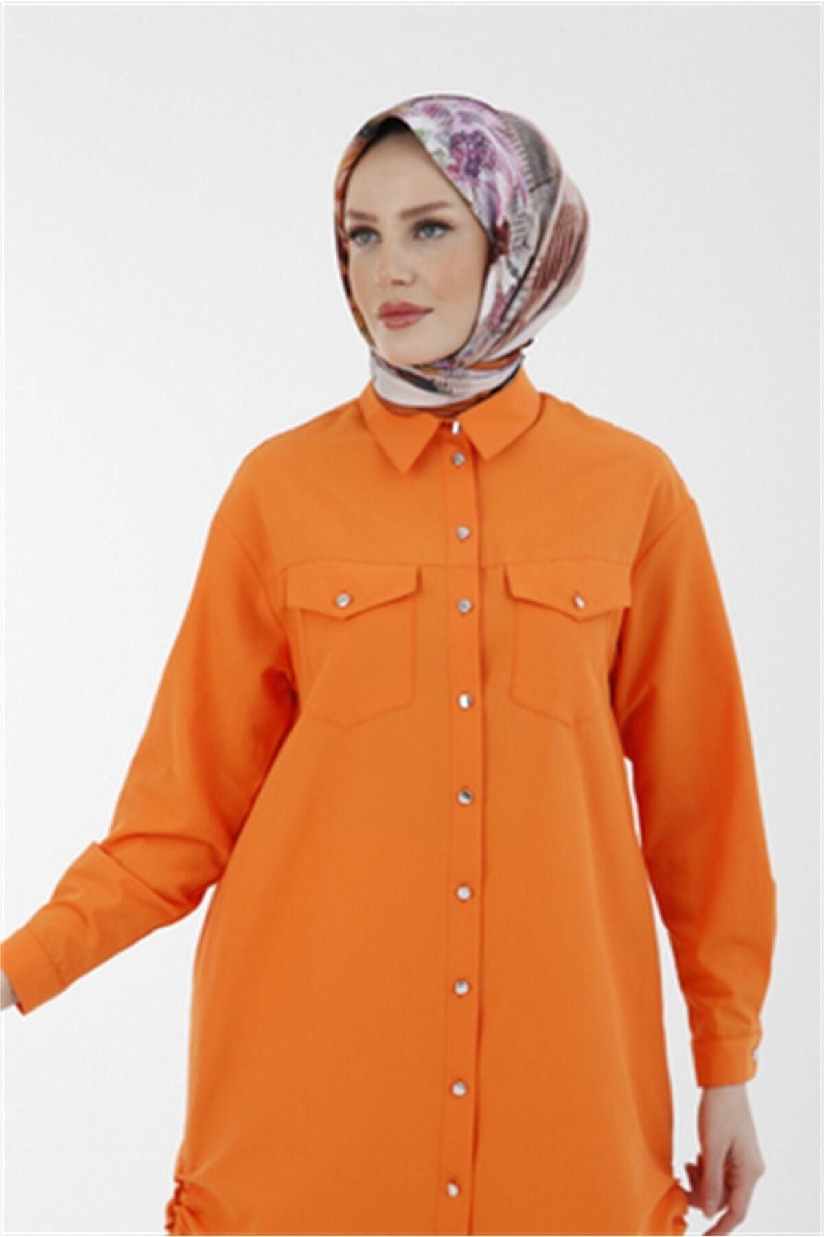 Armine Kadın Tunik - Orange