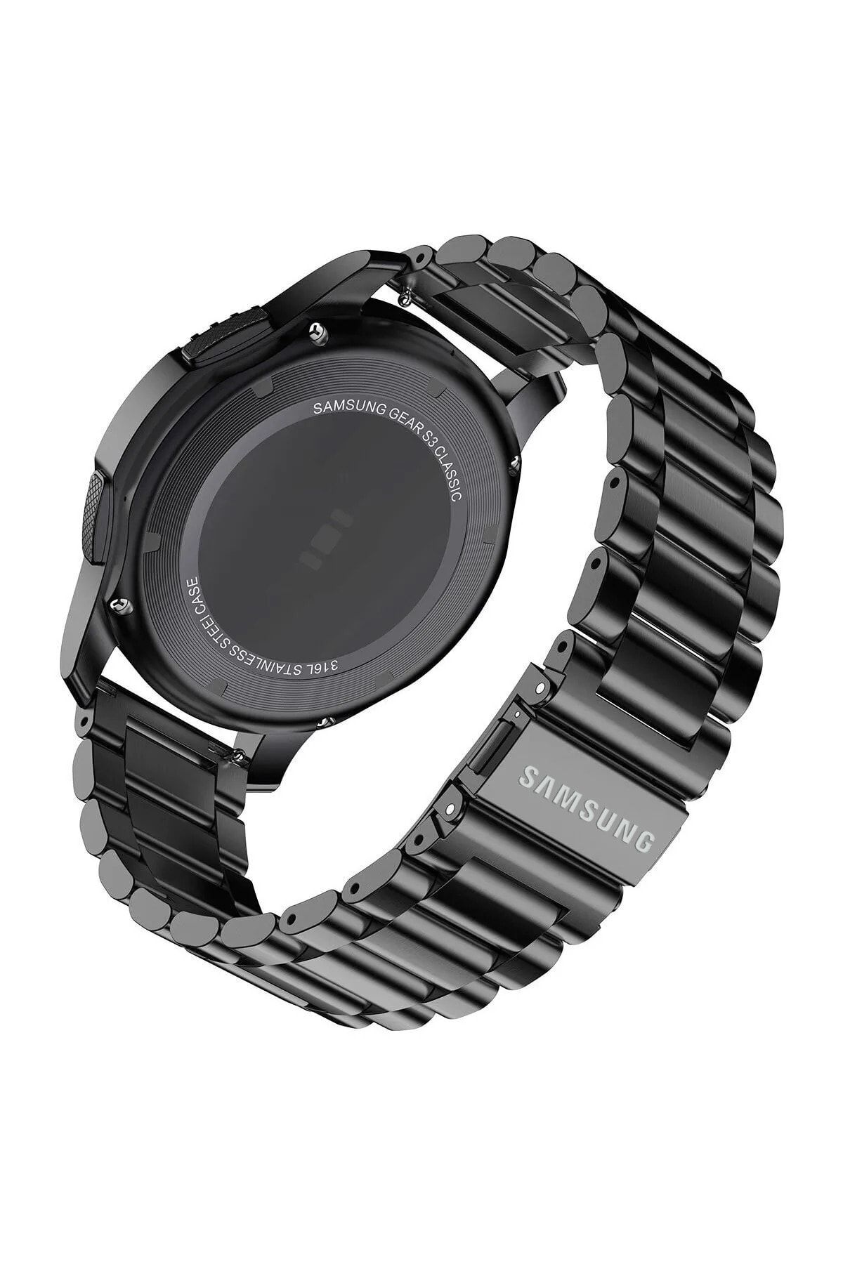 Samsung Watch 4 Watch 4 Classic Ve Watch 5 Uyumlu Paslanmaz Çelik Metal Kordon 20mm