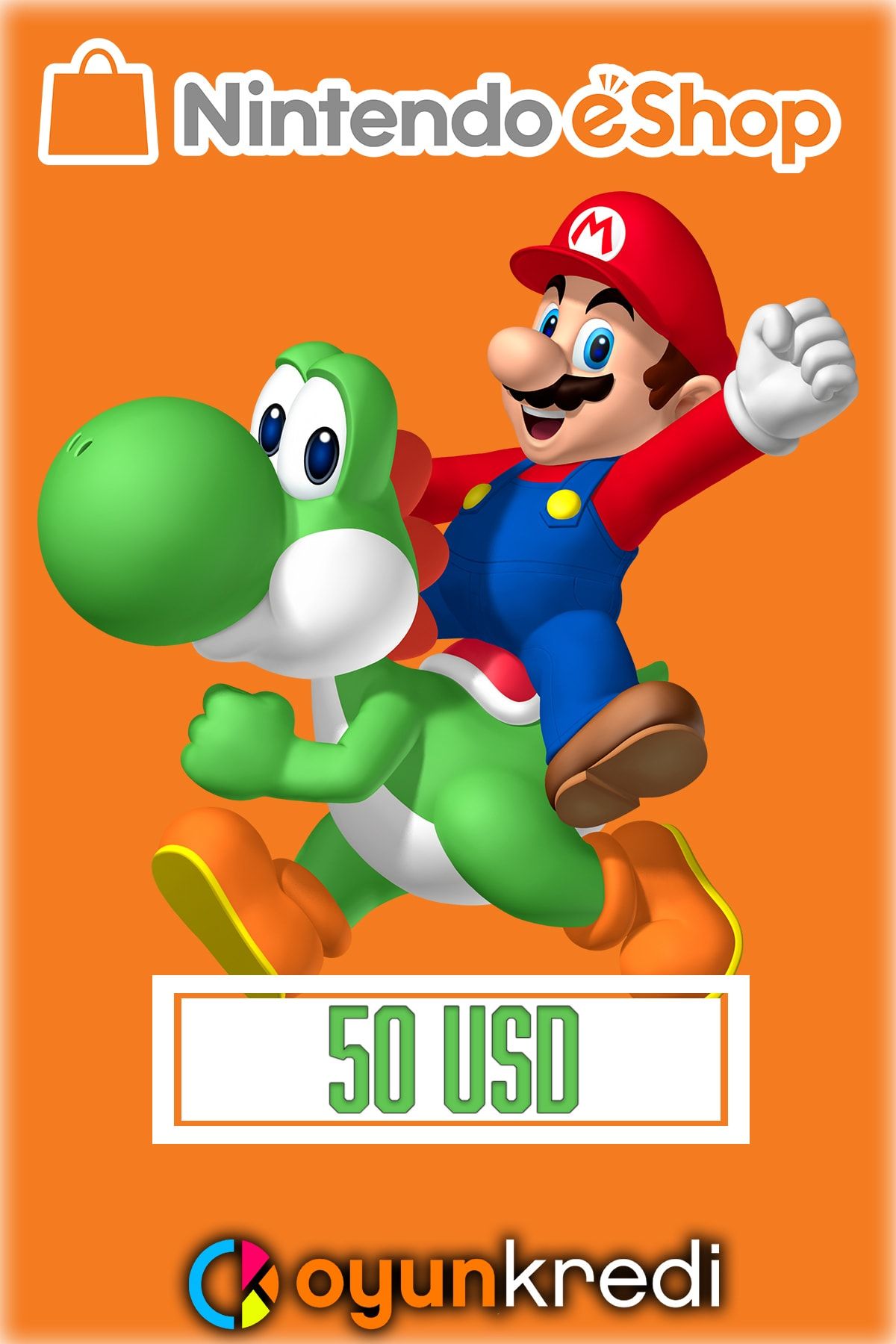 Nintendo eShop USD 50 $