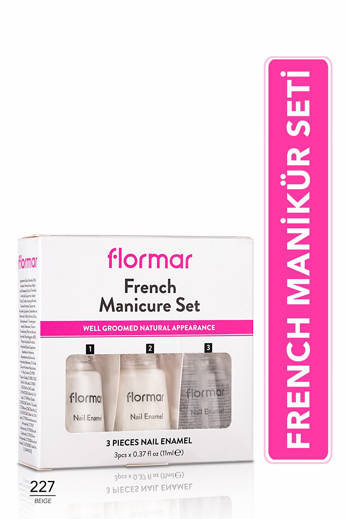 Flormar Fransız Manikür Seti - French Manicure Set - 227 - 8690604116003