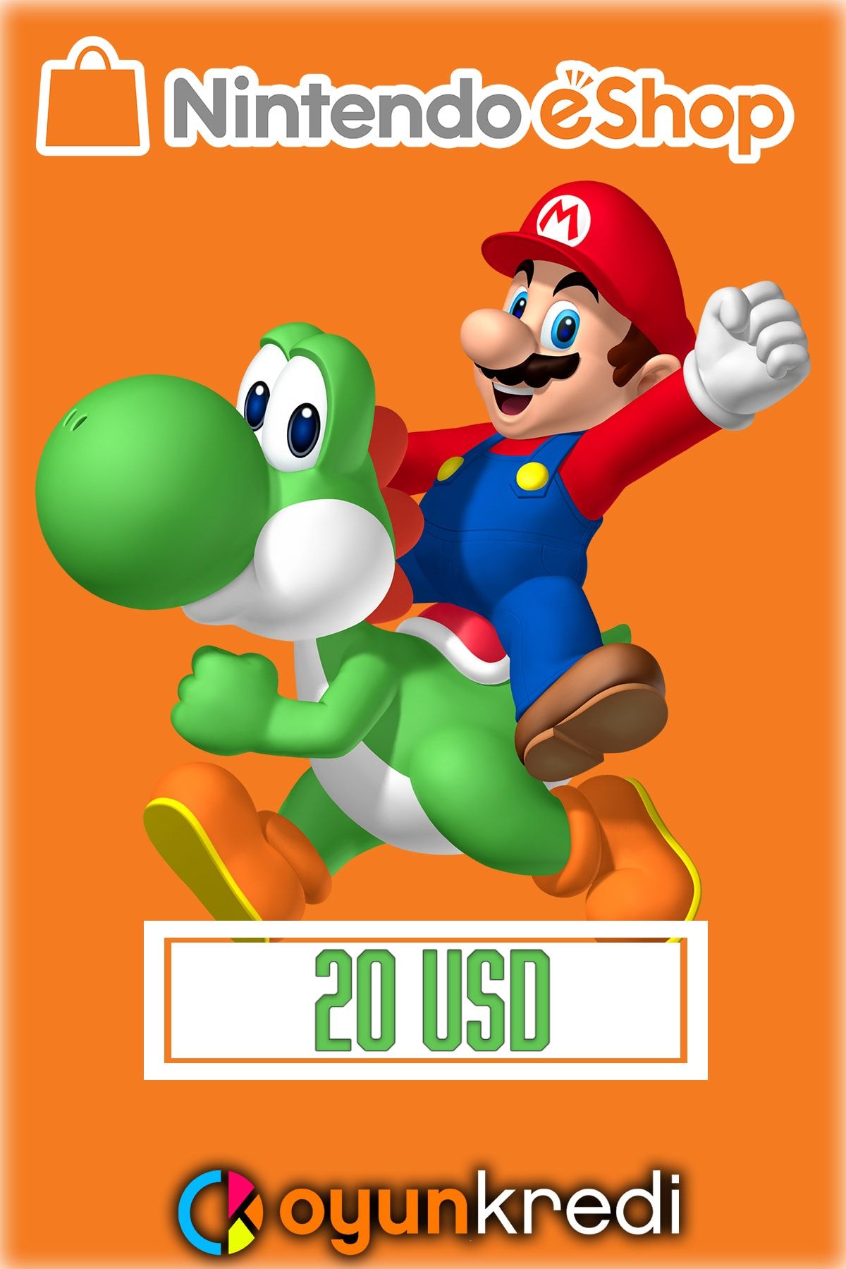 Nintendo eShop USD 20 $