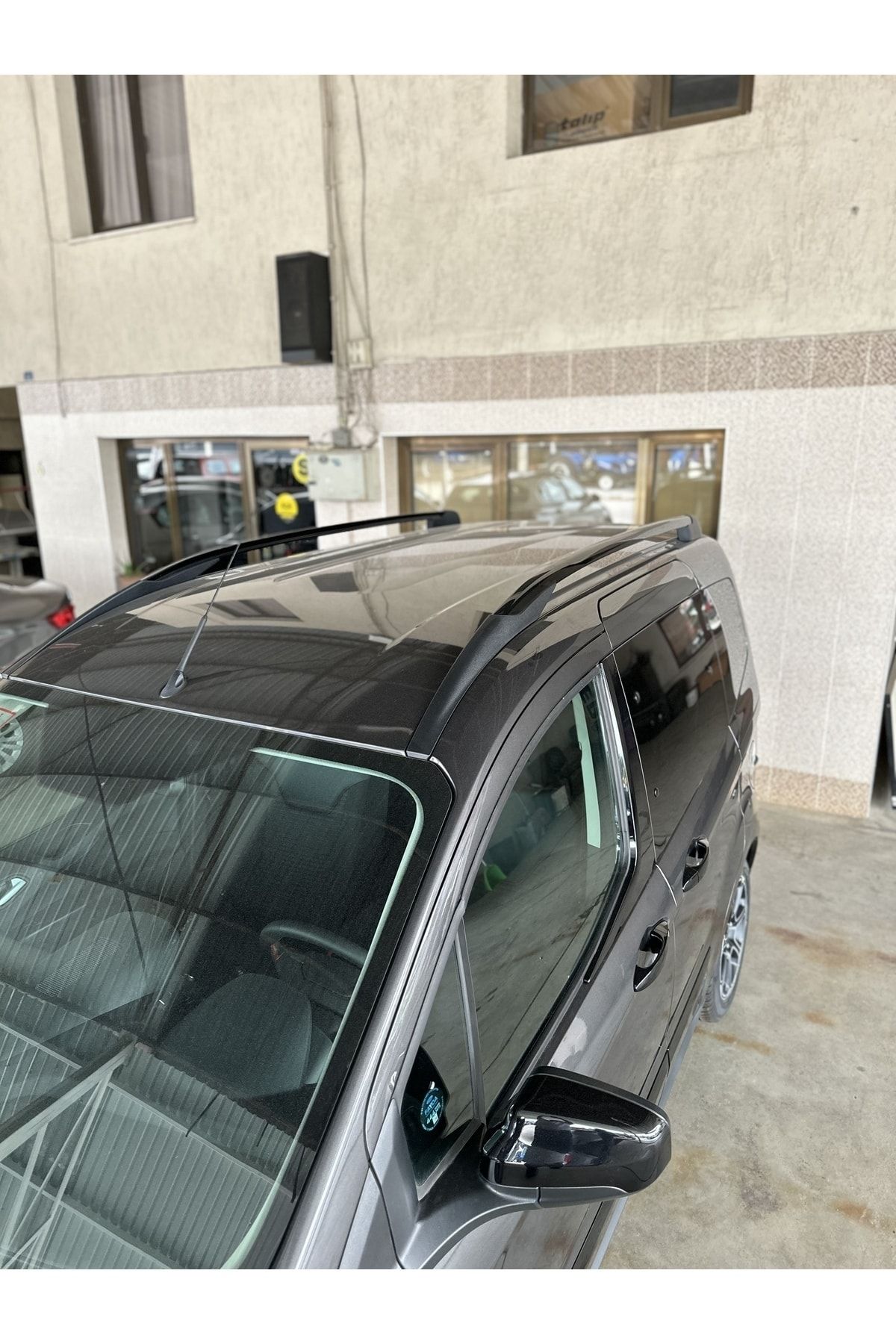 ARGALI Ford Tourneo Courier Siyah Port Bagaj Taşıyıcı Alüminyum Tavan Çıtası