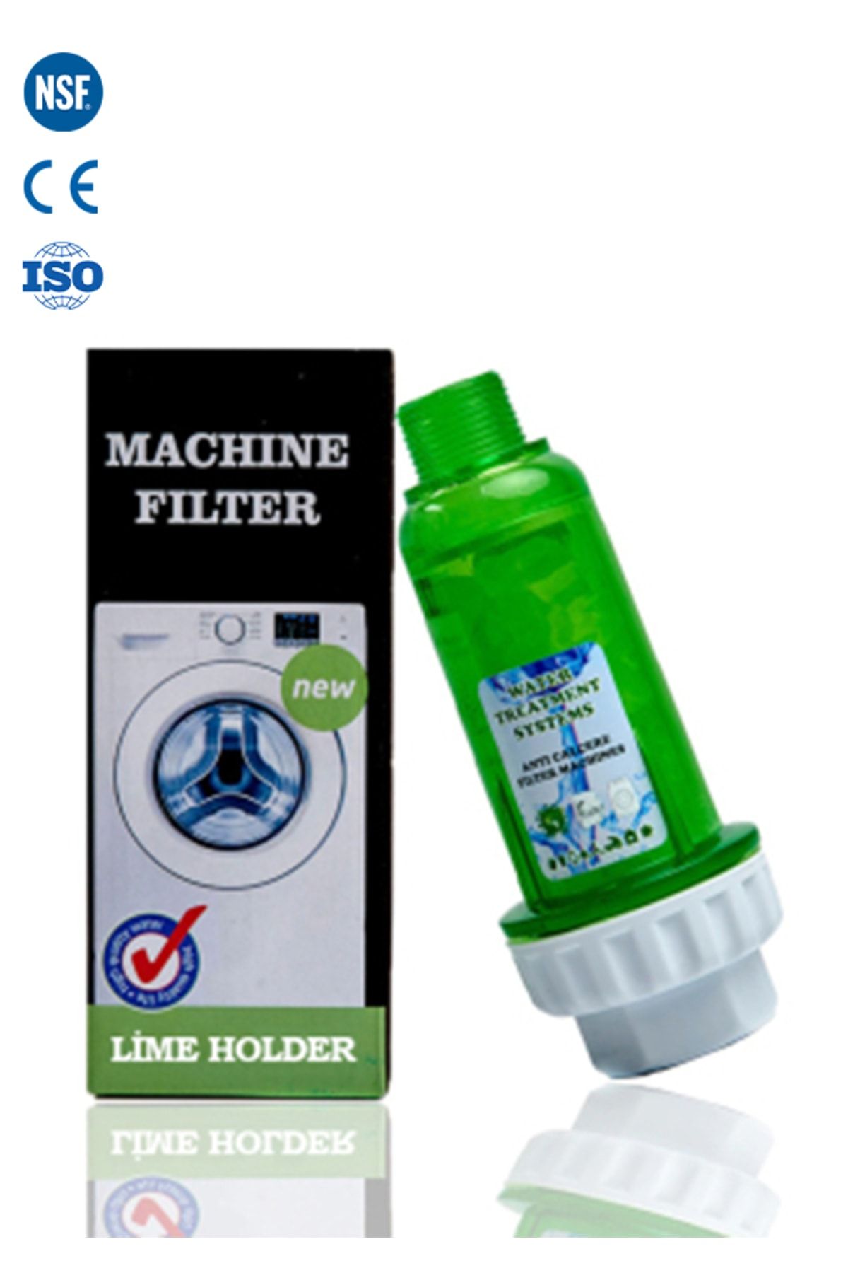 WaterMelon Çamaşır Bulaşık Makinesi Kireç Önleyici Siliphos Filtre