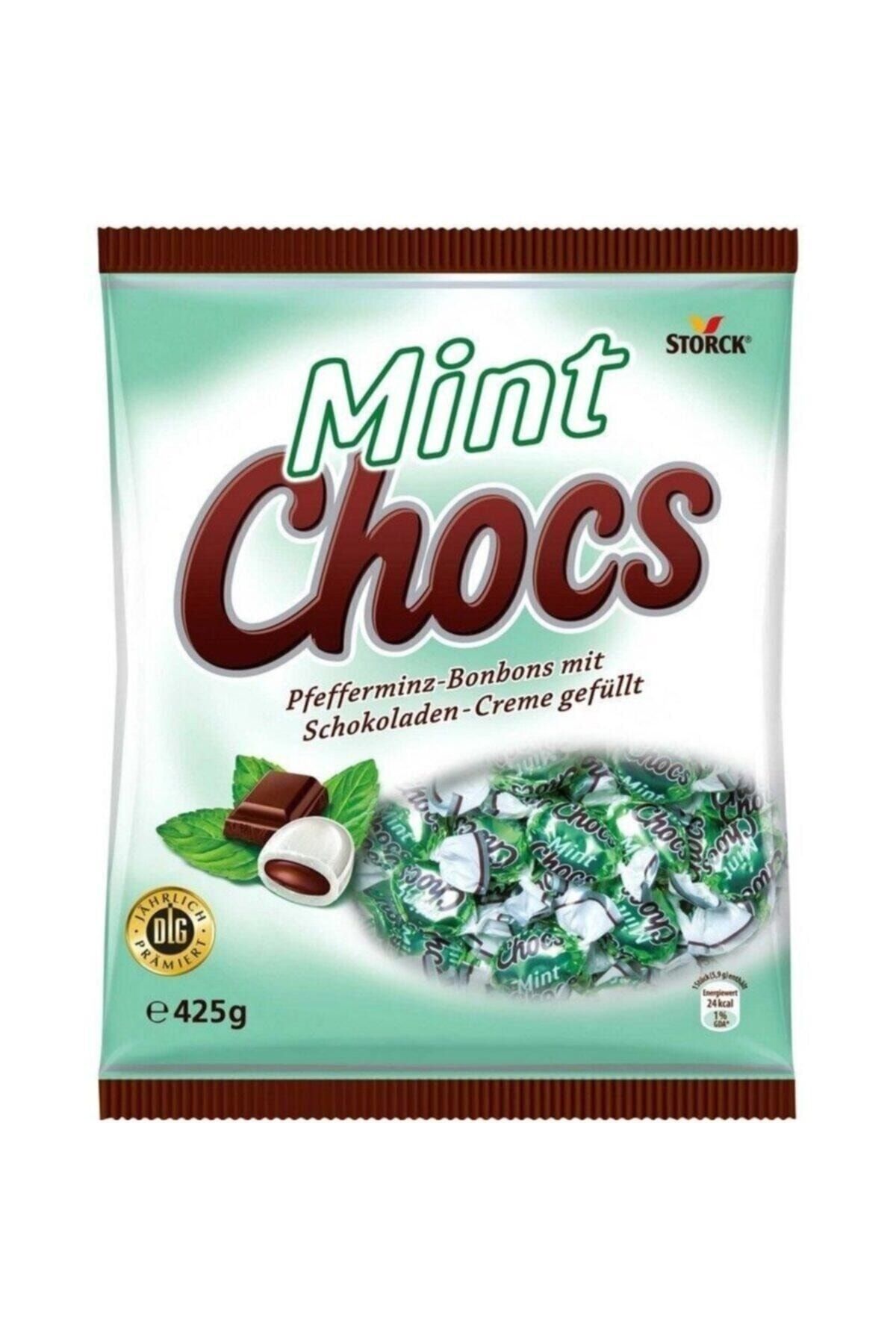 Coco Bonbon Storck Mint Chocs Çikolata Kremalı Nane Şekeri 425g