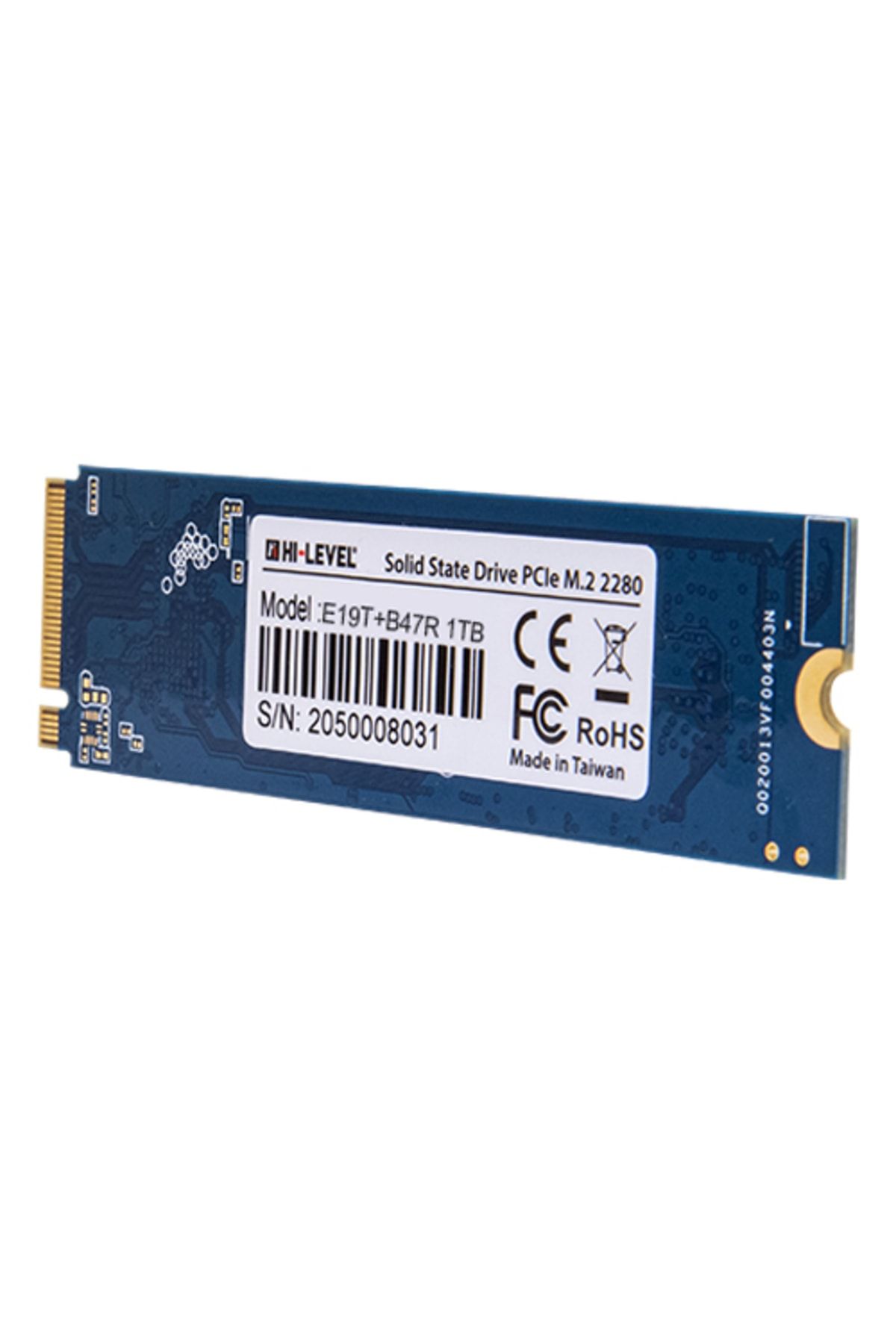 Hi-Level 1TB 5100/3600MB/s M2 NVMe PCI-E G4X4 SSD HLV-M2PCIeG4X4SSD2280/1T