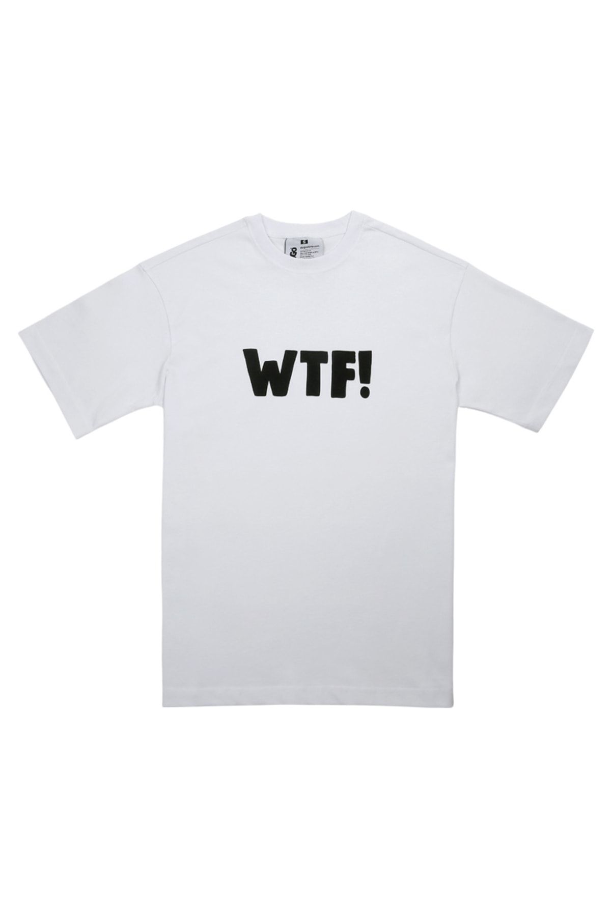 Dogo Unisex Vegan Beyaz T-shirt - Wtf Tasarım