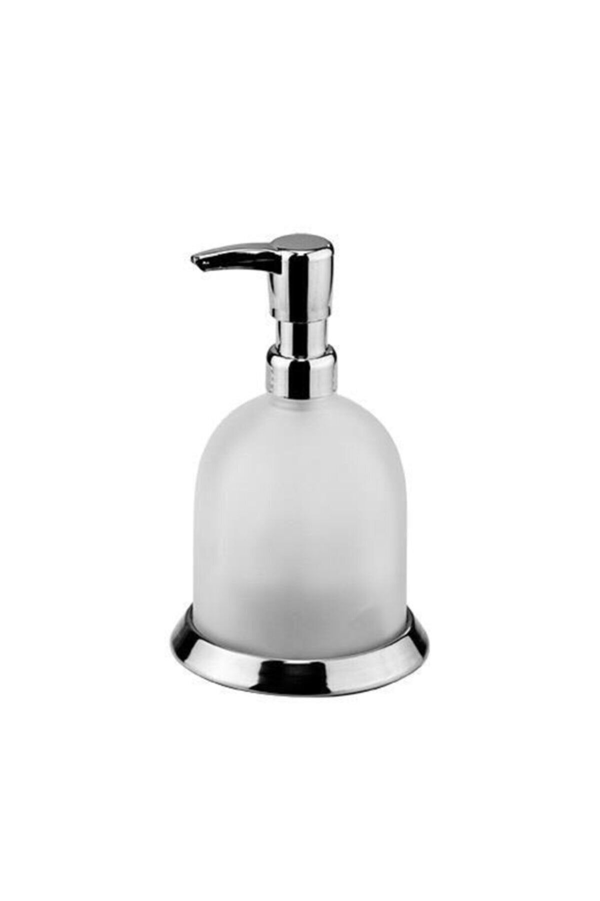 Tema Banyo Dali Sıvı Sabunluk Cam Krom Dispenser 81209