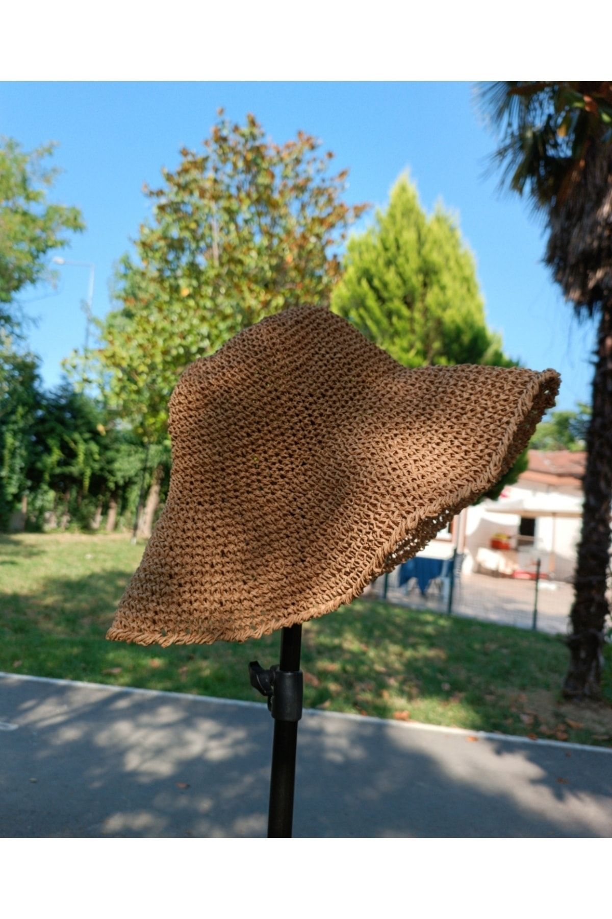 TARZI DİLA Hasır/Kağıt İp Şapka