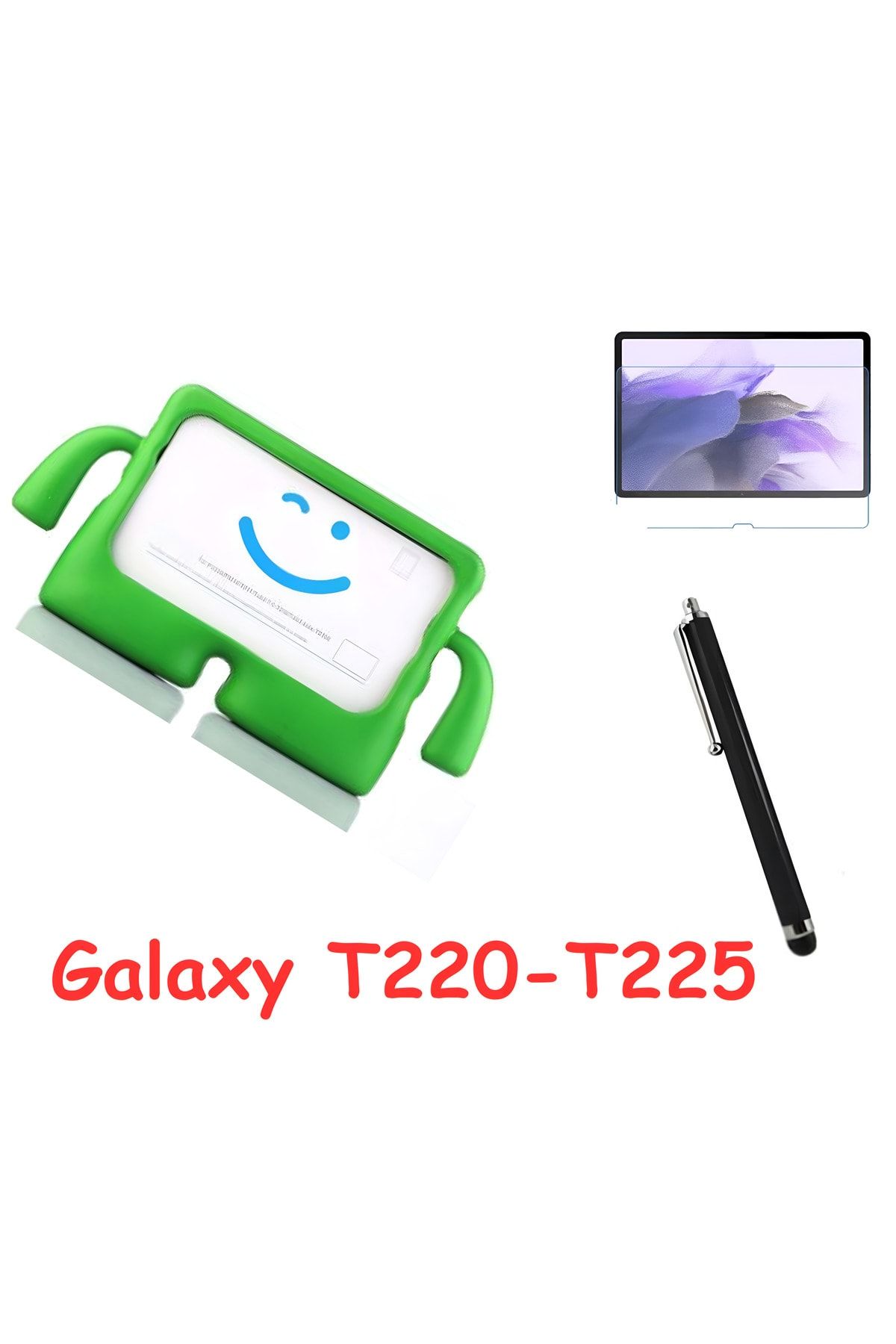 AQUA AKSESUAR Samsung Galaxy Tab A7 Lite T220-t225 Çocuklar Için Figürlü Tablet Kılıfı