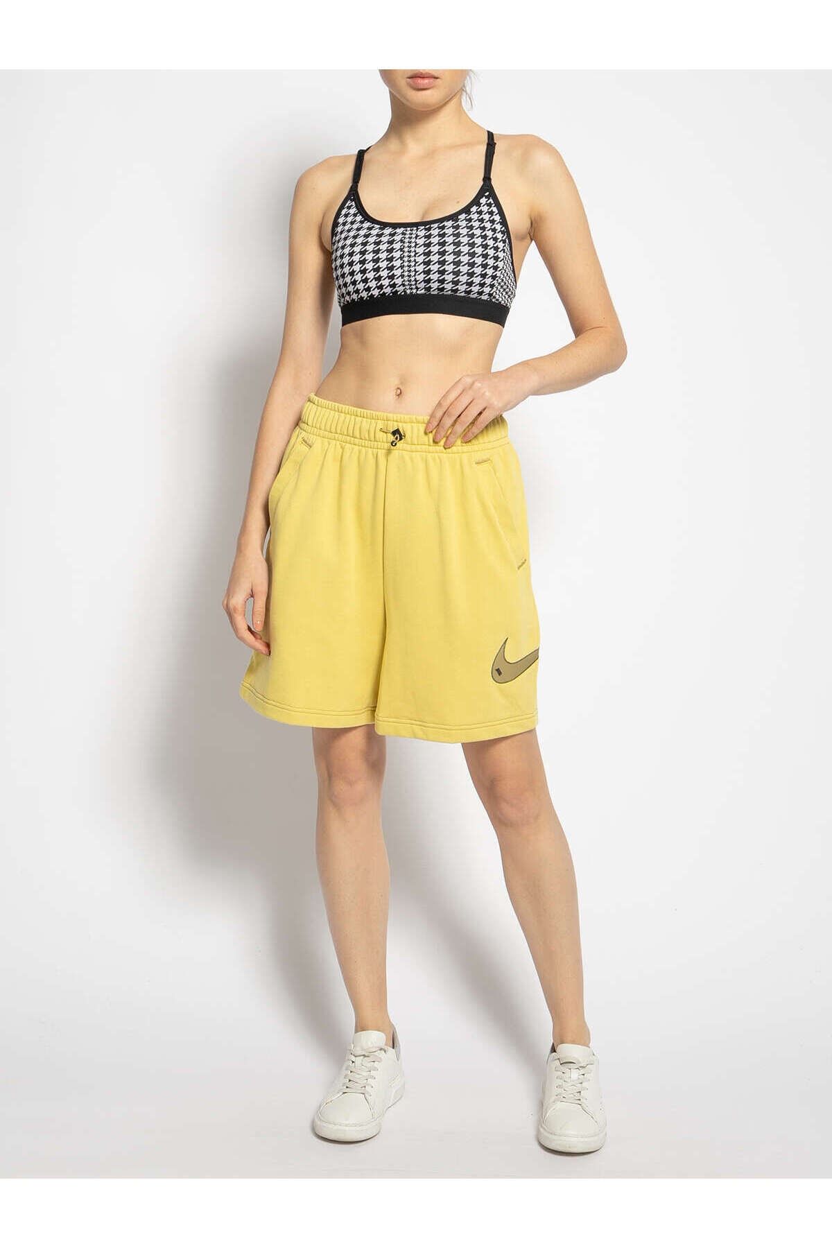 Nike Sportswear Swoosh Fleece High-Waisted Kadın Şort CNG-STORE®