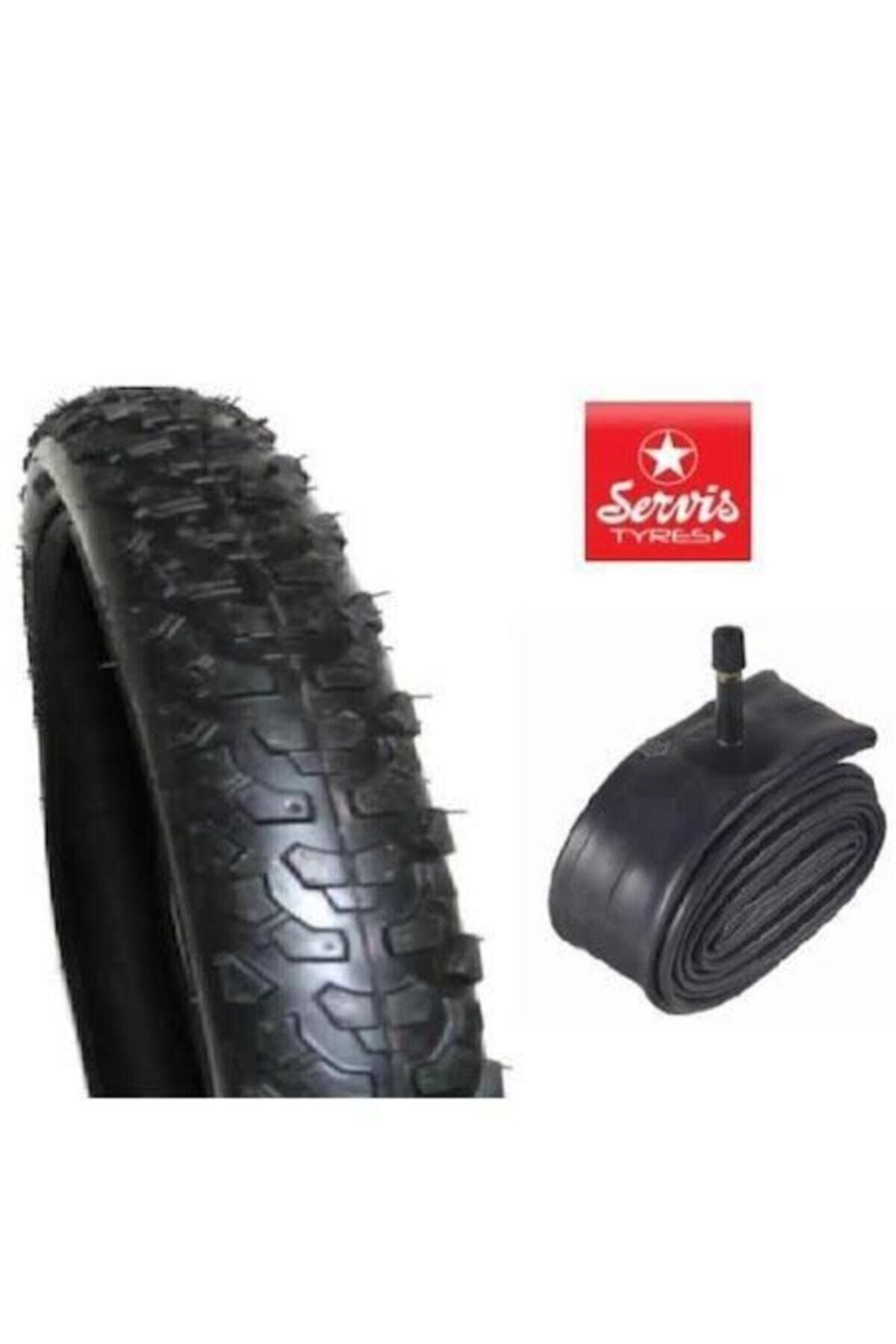 SERVİS TYRES 26 Jant Iç Dış Lastik Set