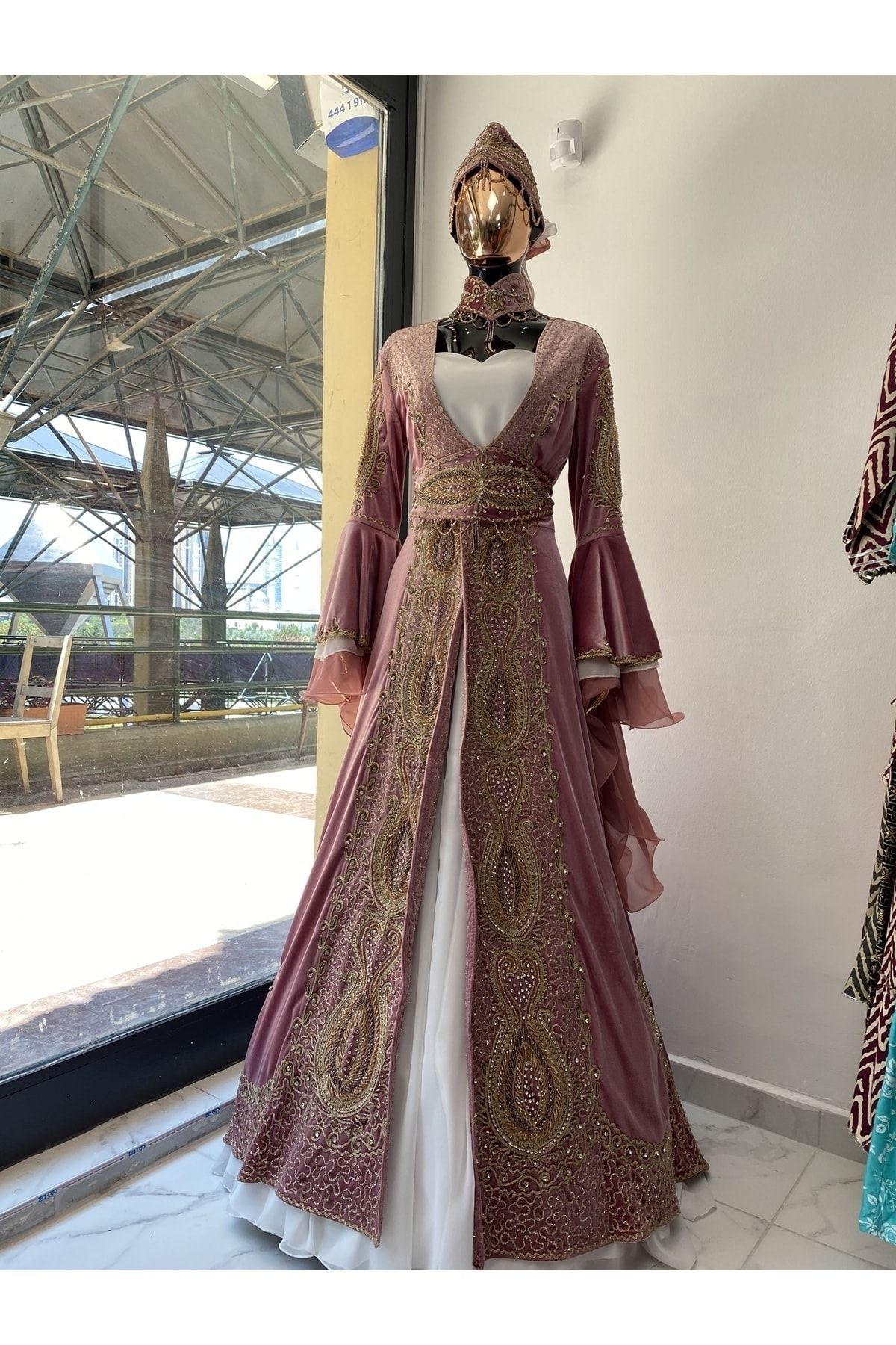 Aashiv's Collection kına elbisesi bindallı kaftan