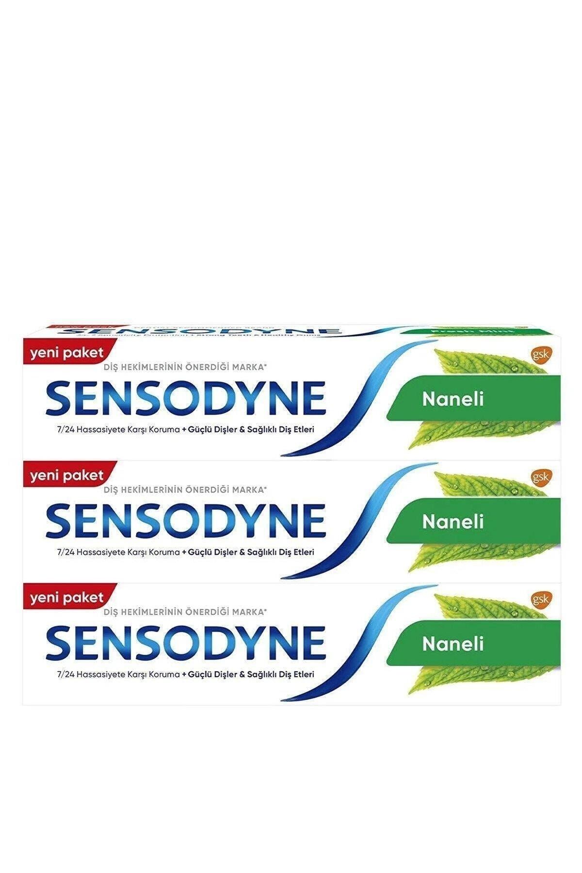 Sensodyne Naneli Diş Macunu X3