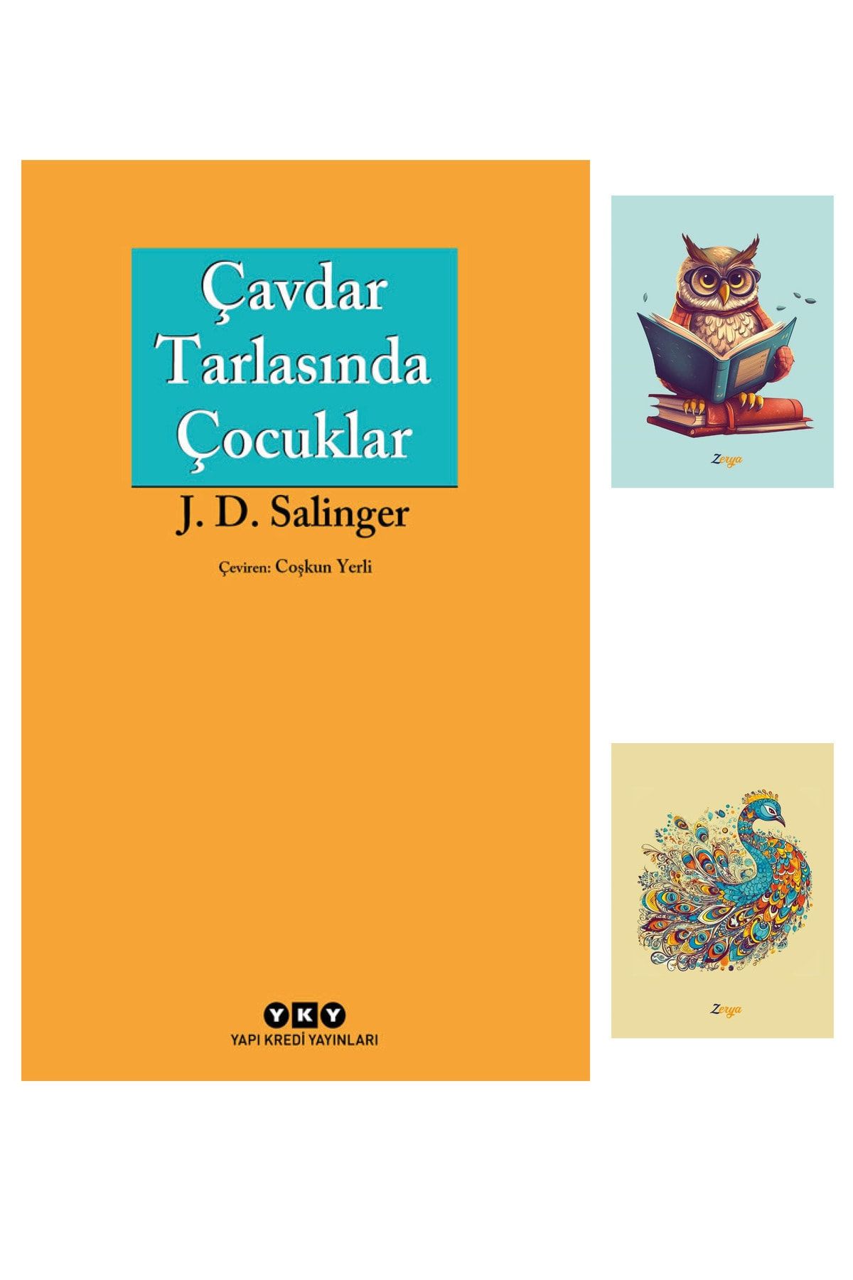 Dara Yayınları Çavdar Tarlasında Çocuklar Romanı - Jerome David Salinger 9789753636360 - Not defterli seti