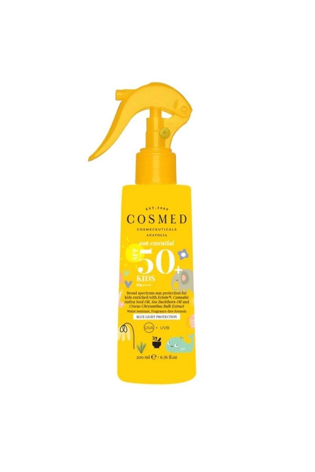 COSMED Sun Essential Kids Spf50+ Güneş Losyonu 200 ml
