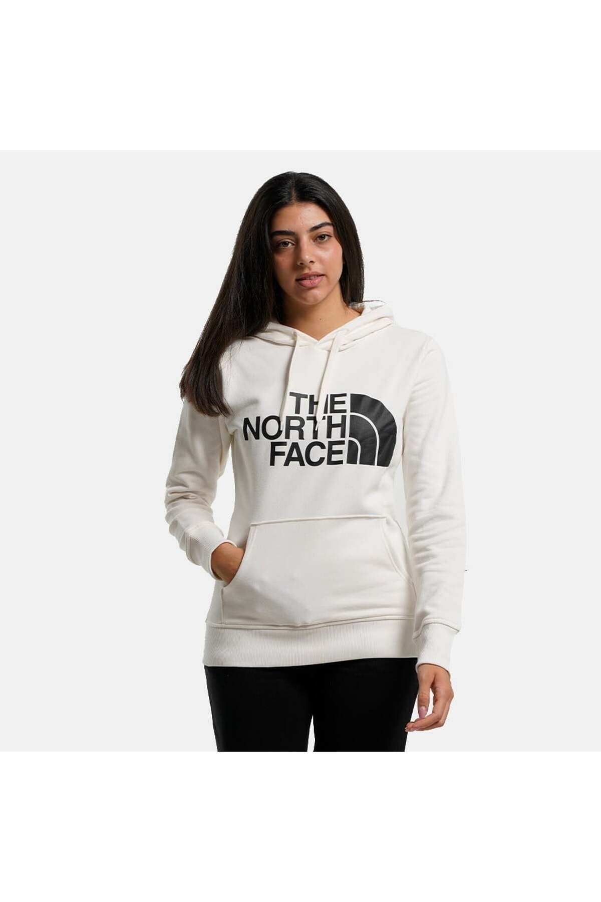 The North Face W Standard Hoodıe Kadın Beyaz Sweatshirt Nf0a4m7cn3n1