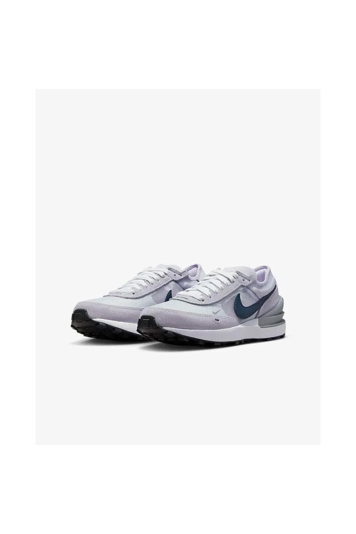 Nike White & Purple Waffle One Women Shoes Mor/Beyaz Kadın Günlük Spor Ayakkabısı