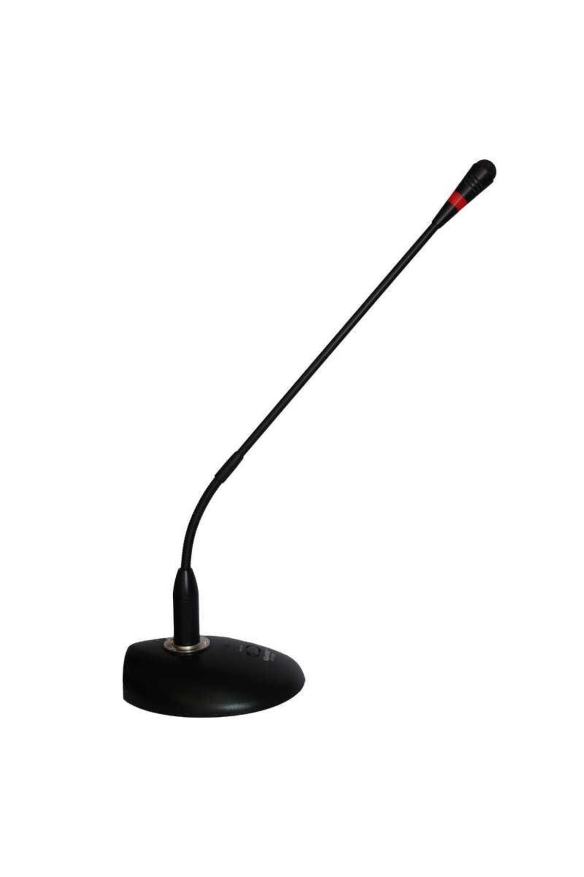 HTDZ Ht-d38 Masa Tipi Kondenser Kürsü Mikrofonu Işıklı
