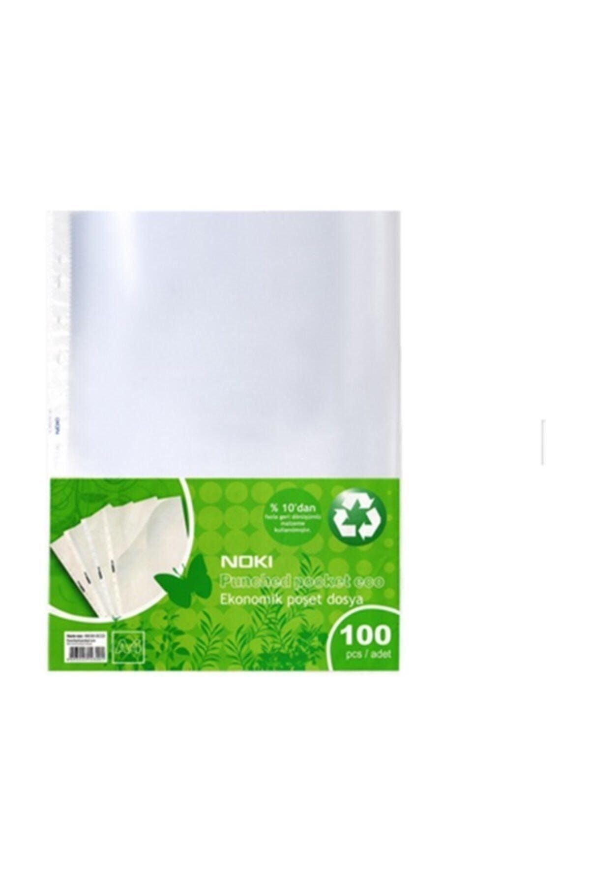 Noki Eco Poşet Dosya A/4 100lü 3 Paket 300 Adet