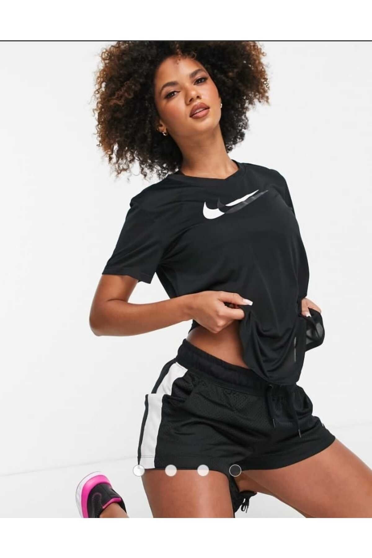 Nike Dri-FIT Swoosh Run Kısa Kollu Kadın Koşu Üstü CNG-STORE®