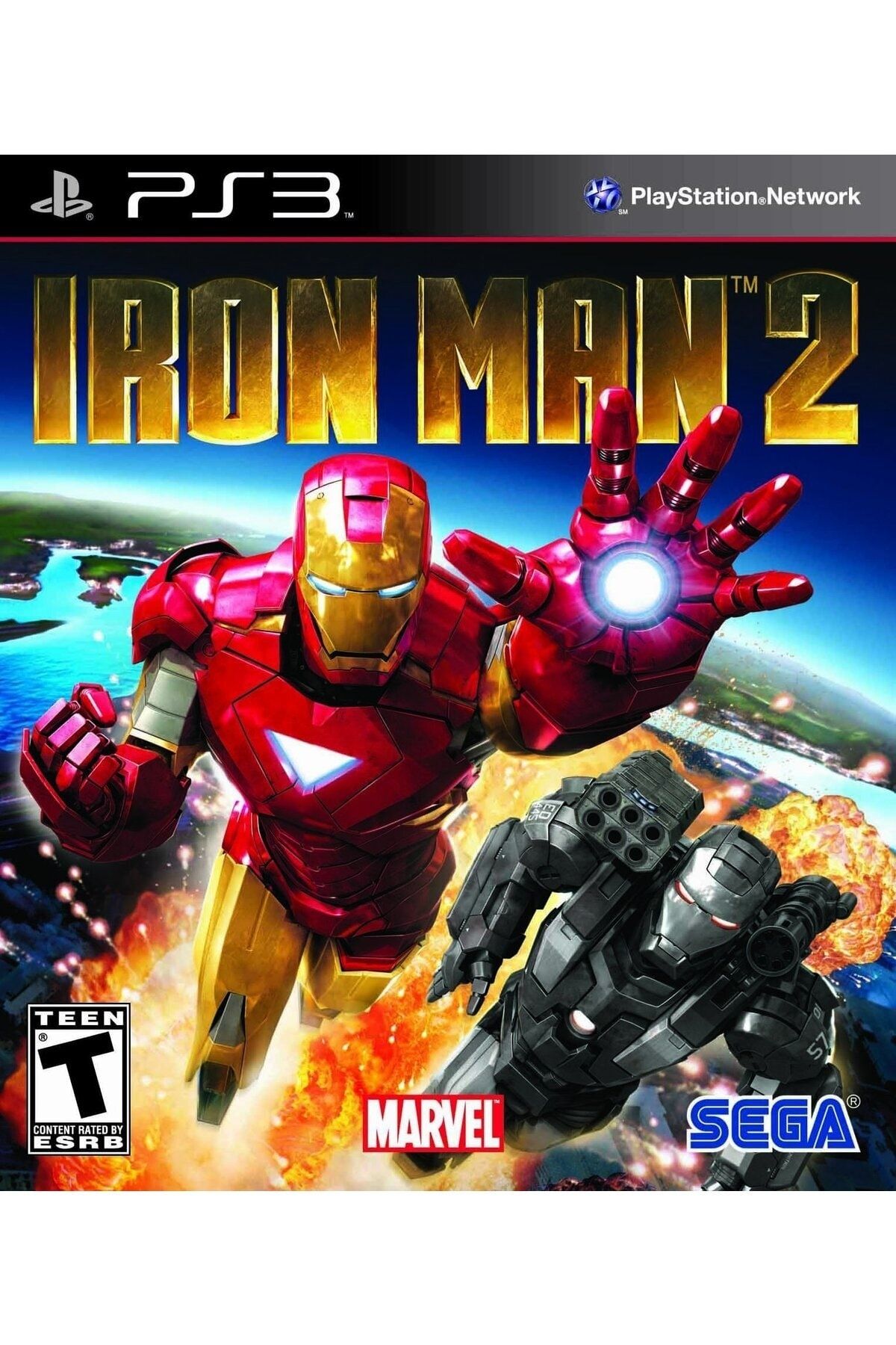 Sega Iron Man 2 The Video Game Ps3 Oyun