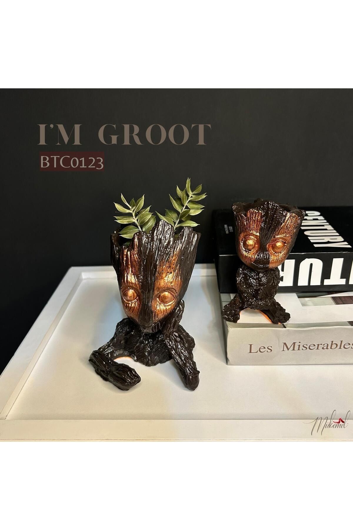 Mukemel Ben Groot ( İkiz ürün, heykel, Galaksinin Koruyucuları, ev dekorasyonu ) Mukemel tasarımları