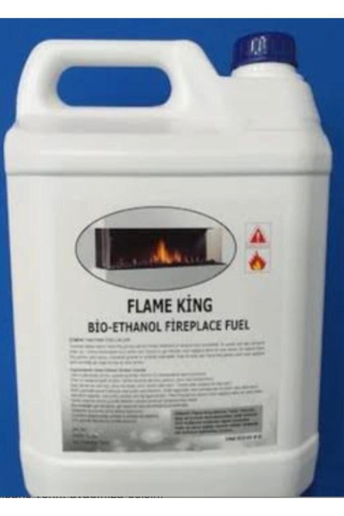 BİORAD 5 Lt. Flame King Bioethanol Bacasız Şömine Yakıtı
