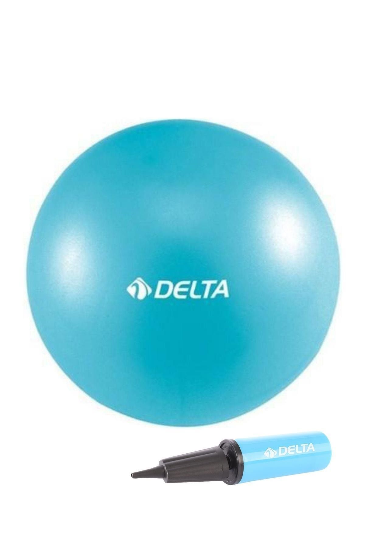 Delta 30 cm Mavi Pilates Denge Egzersiz Topu + Pilates Topu Pompası