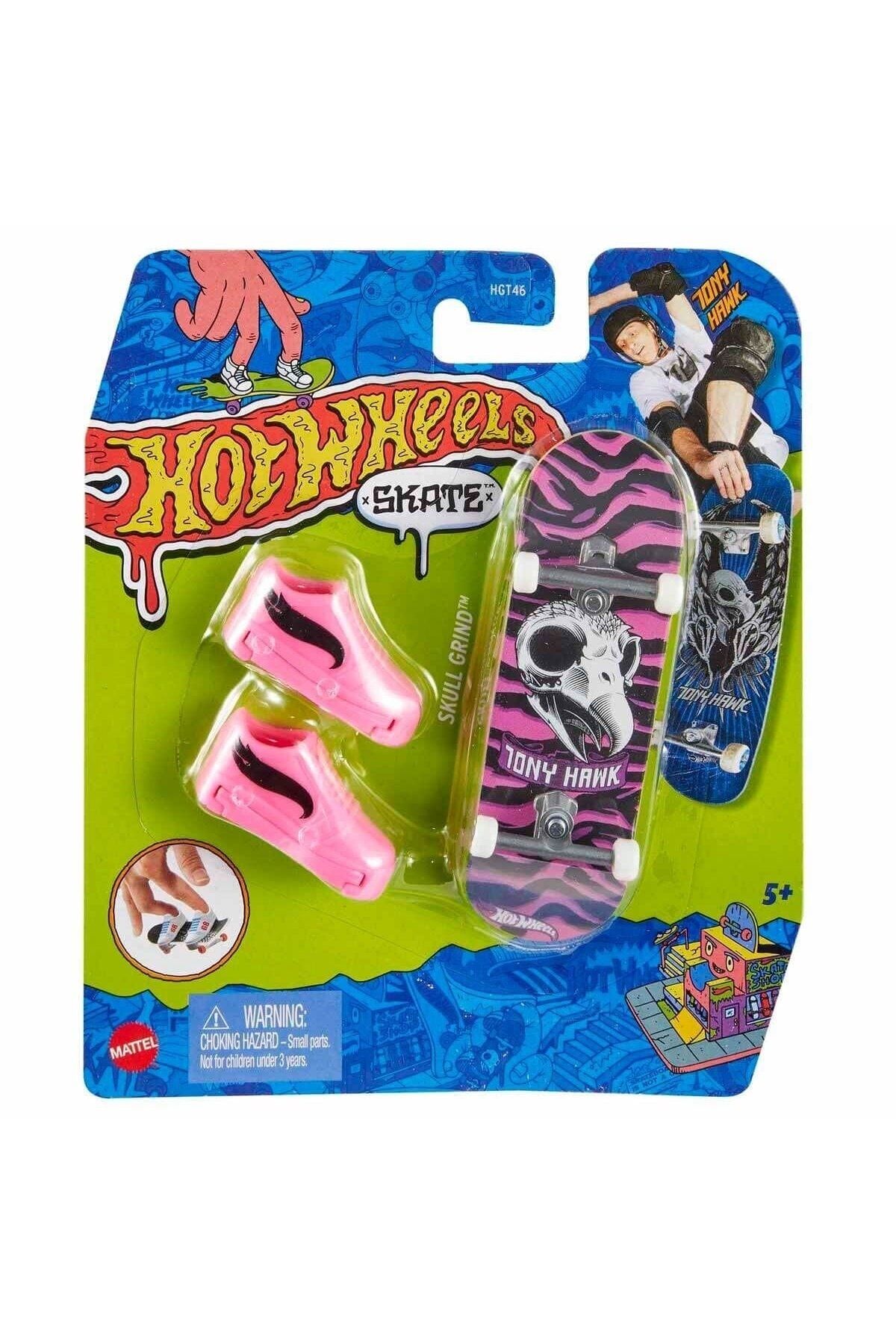 HOT WHEELS HGT46 Hot Wheels Skate Parmak Kaykay ve Ayakkabı Paketleri