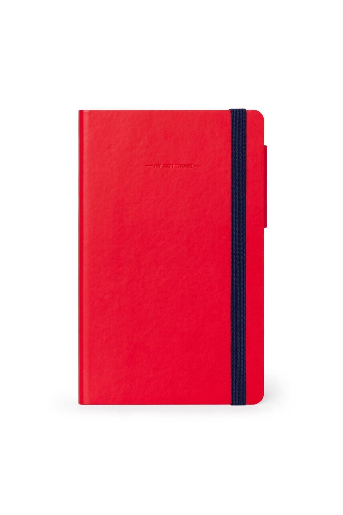 Legami My Notebook Yeni Seri Medium Çizgili Kırmızı