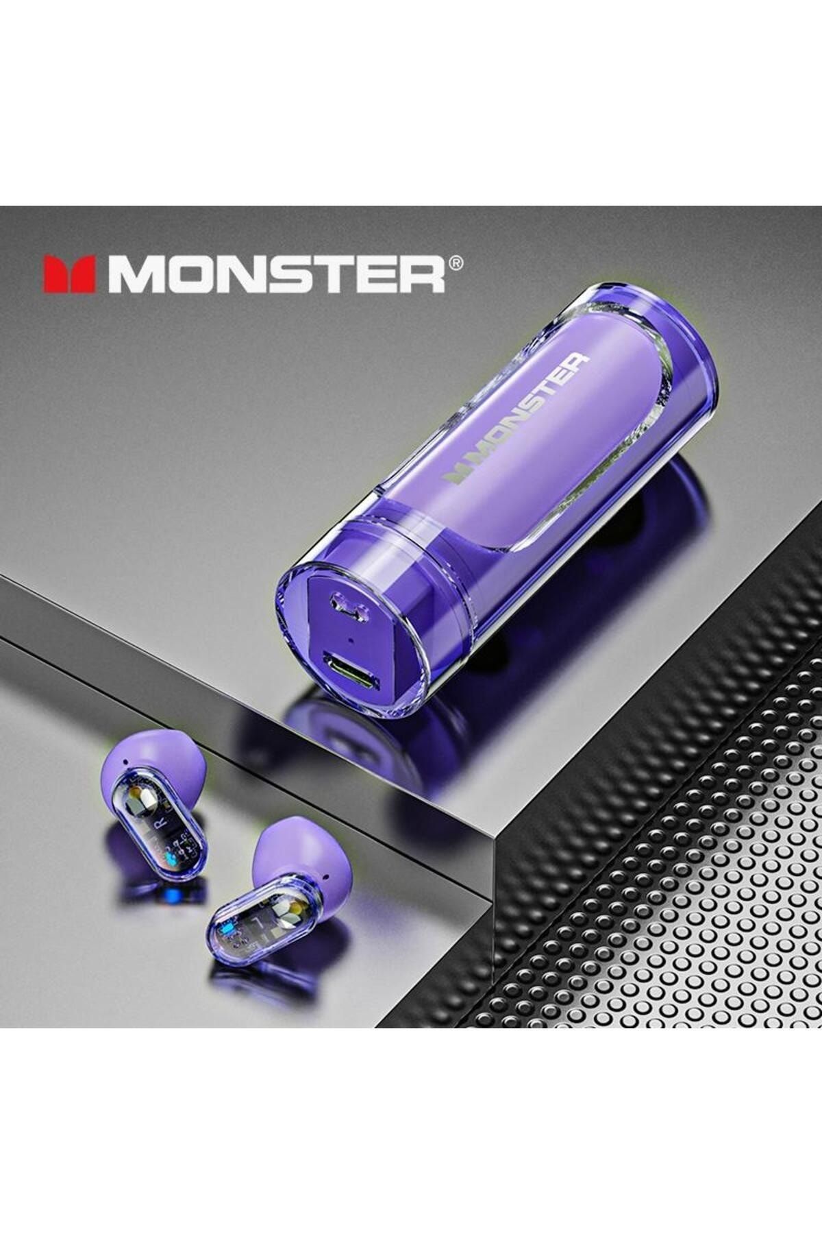 MONSTER Airmars XKT13 Gaming Bluetooth Kulaklık Mor