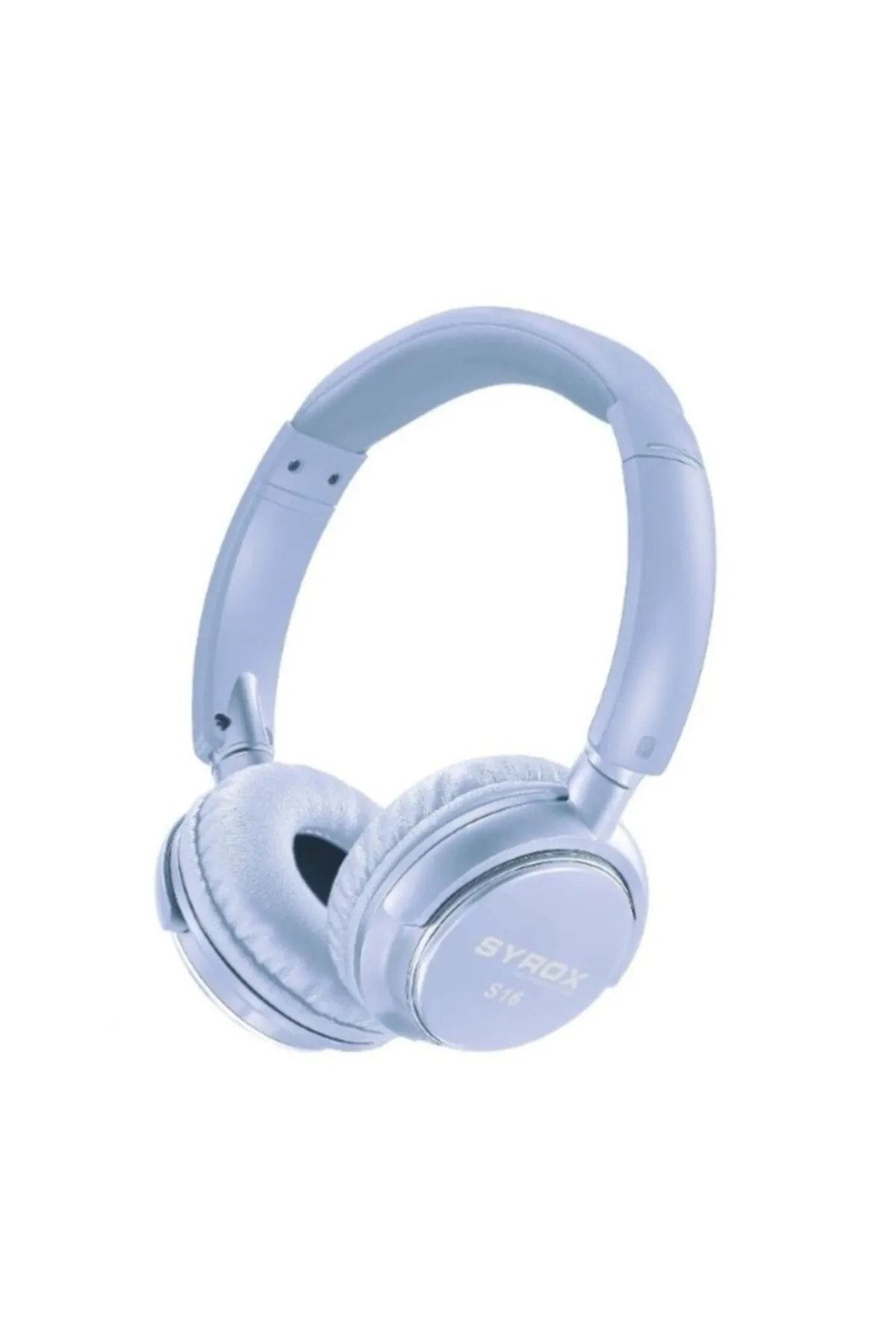 Syrox Samsung Ios Uyumlu Kablosuz Kulaküstü Bluetooth Kulaklık / Aux Ve Hafıza Kartı Girişli