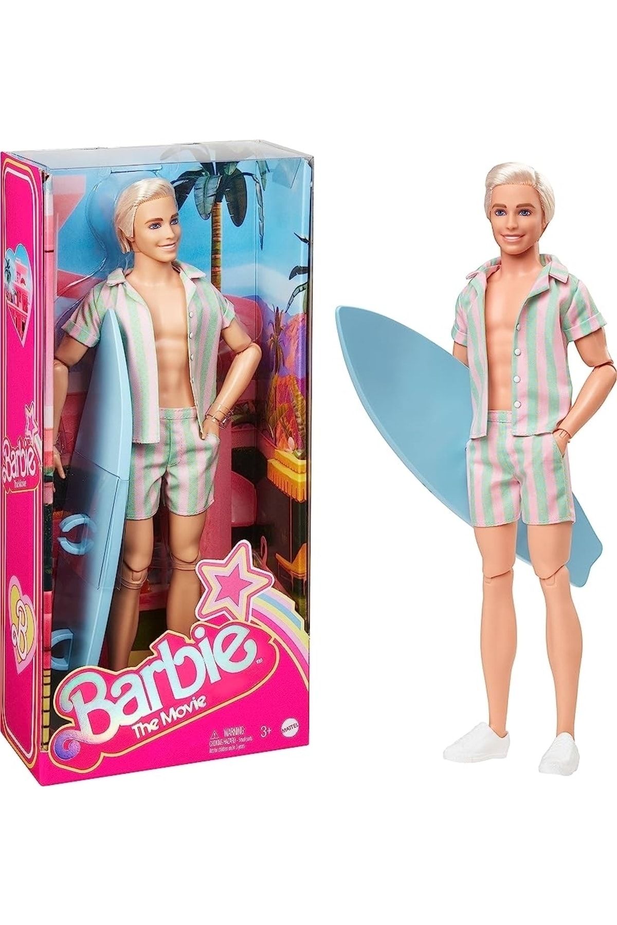 Barbie The Movie - Ken Bebek HPJ97 Lisanslı Ürün