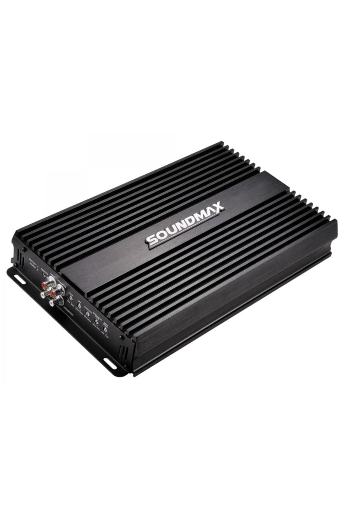 Soundmax Sx-4000.1d 13.000 Watt Bas Kontrol Aparatlı Anfi