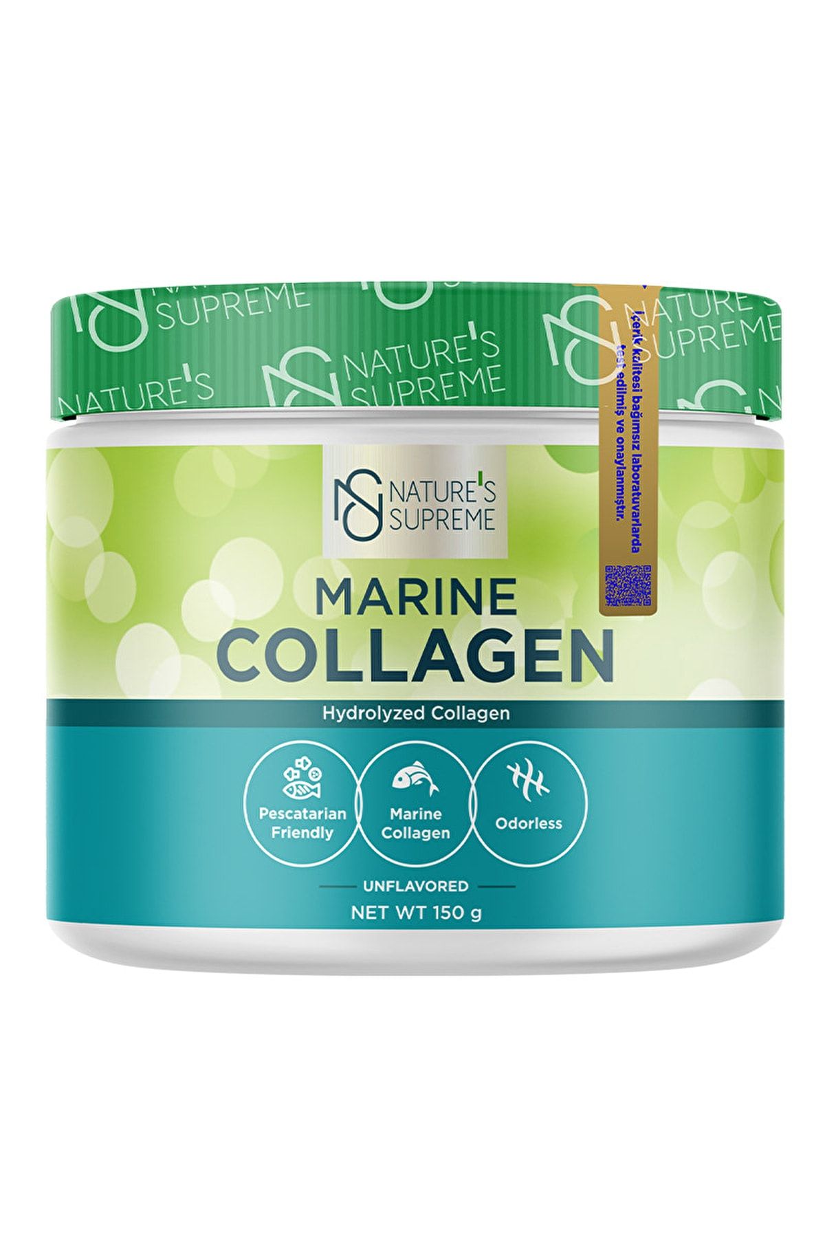 Natures Supreme Marine Collagen 150 gr Aromasız