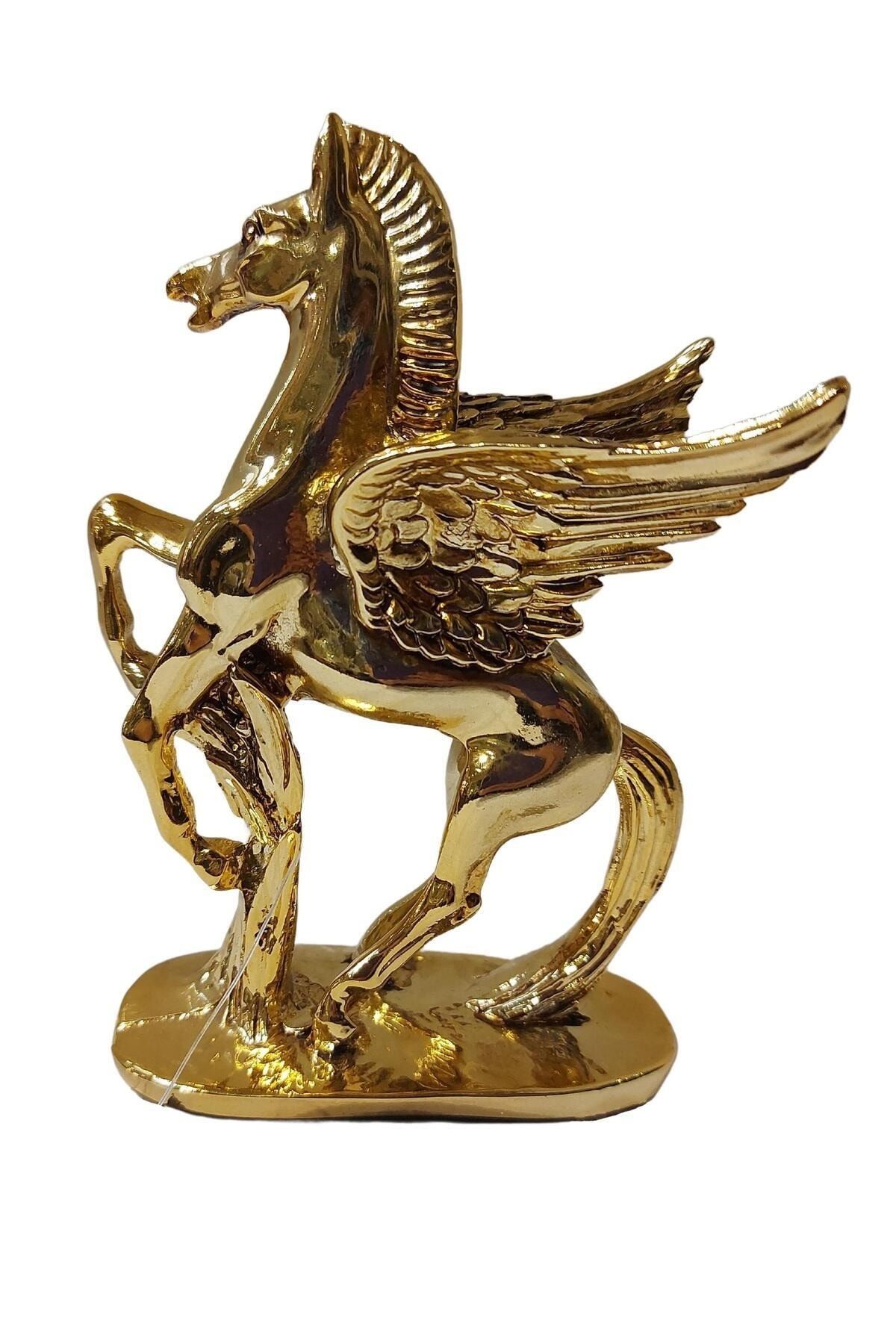 Biev Biev Pegasus At Altın Kaplama