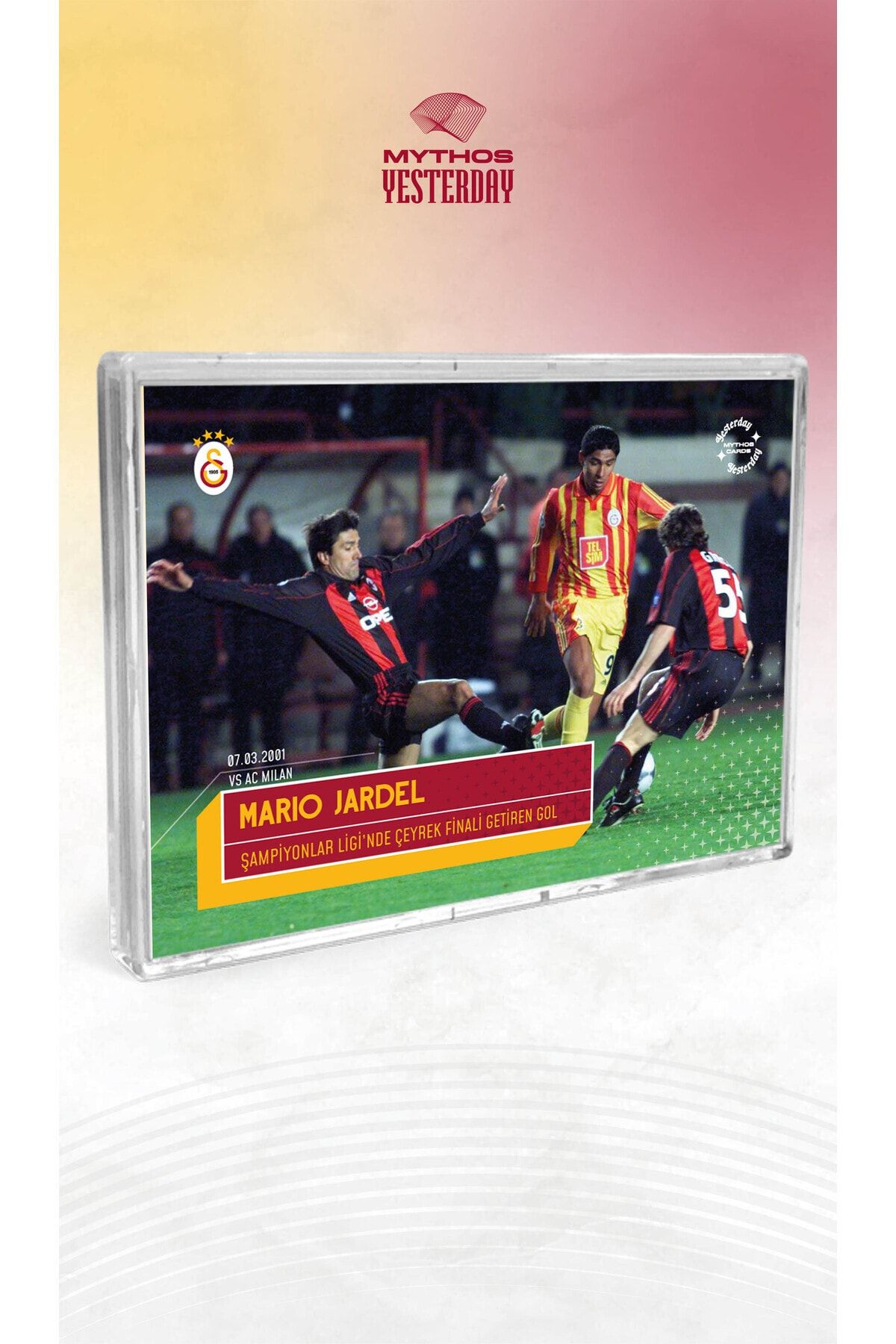 Galatasaray MARIO JARDEL / Şampiyonlar Ligi’nde Çeyrek Finali Getiren Gol