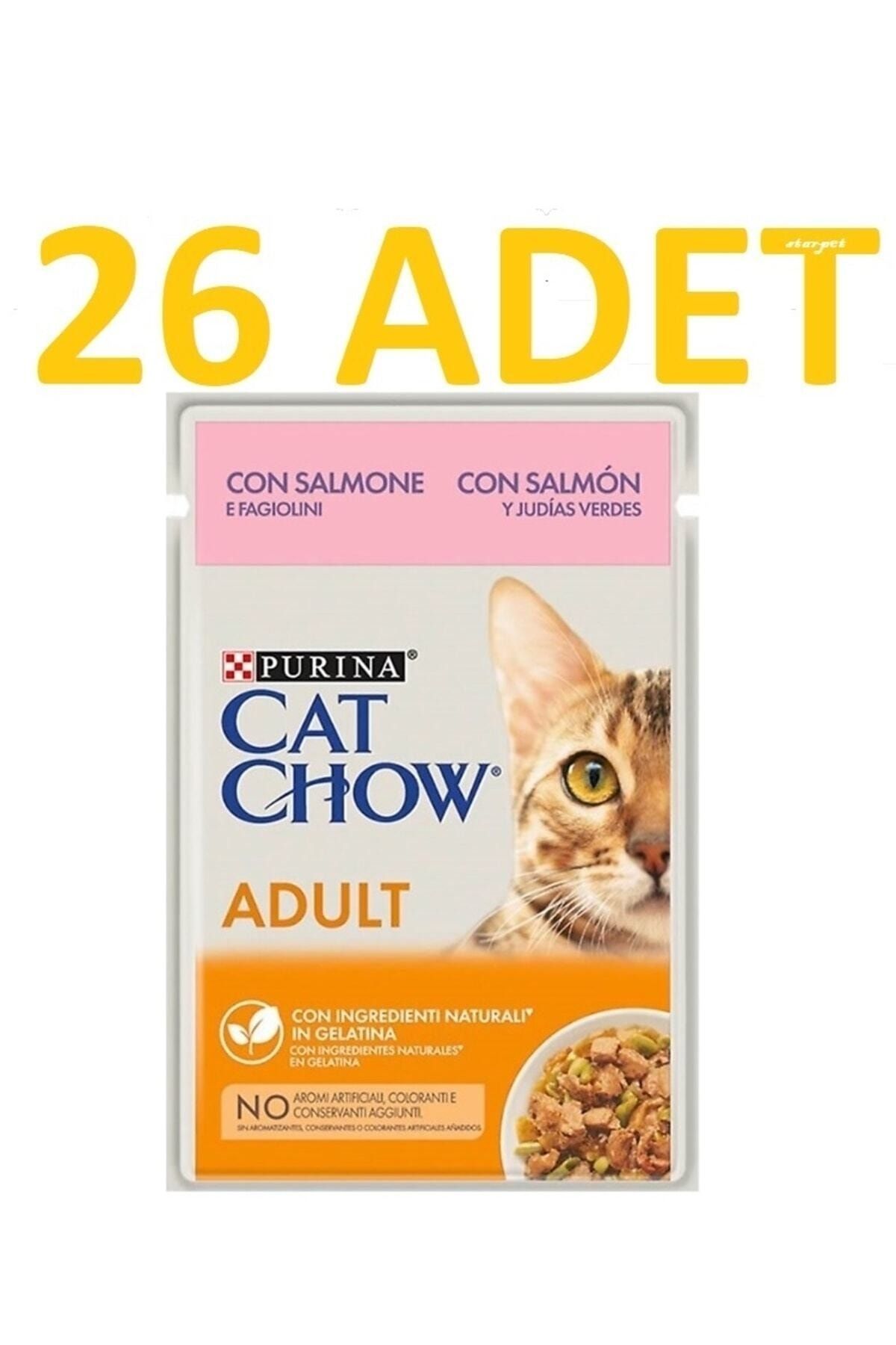 Cat Chow Somonlu Kedi Konserve 85 Gr X 26 Adet