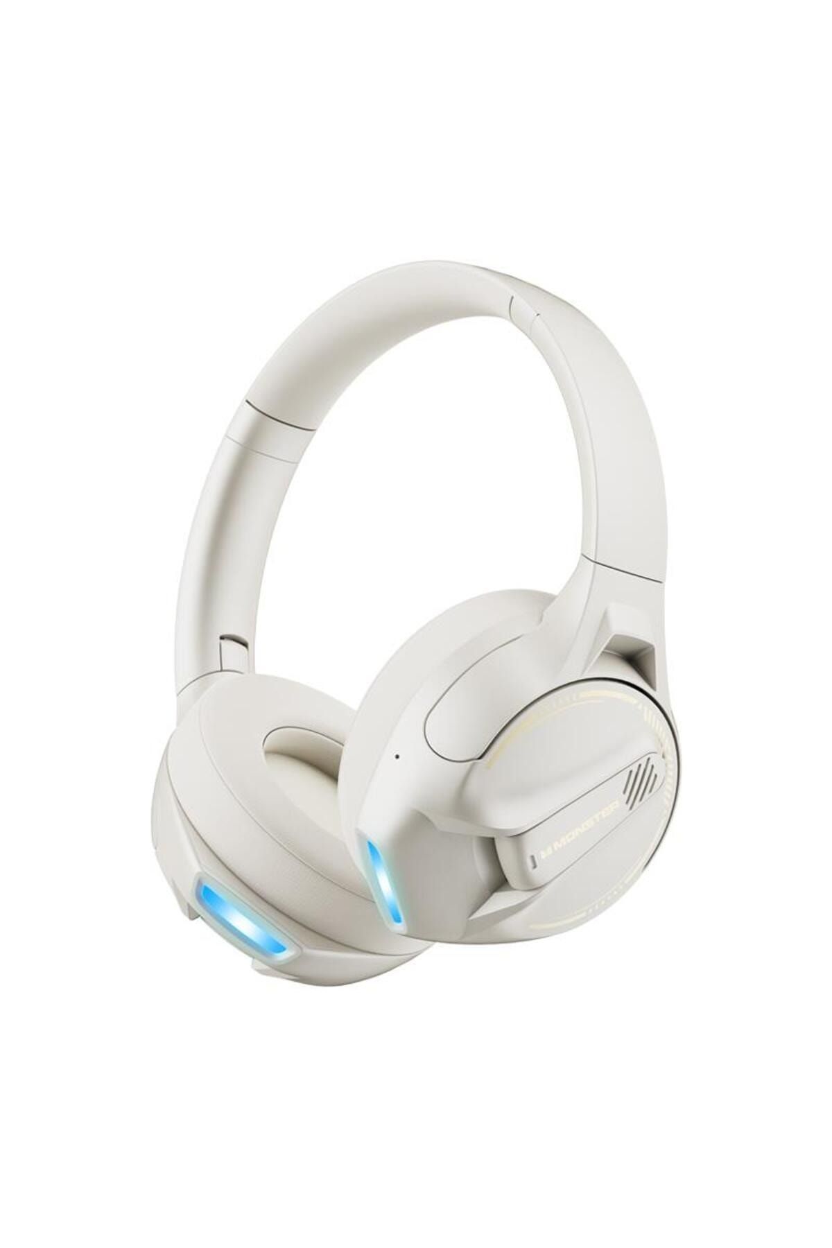 MONSTER Storm XKH03 Profosyenel Kulaküstü Bluetooth Kulaklık Beyaz