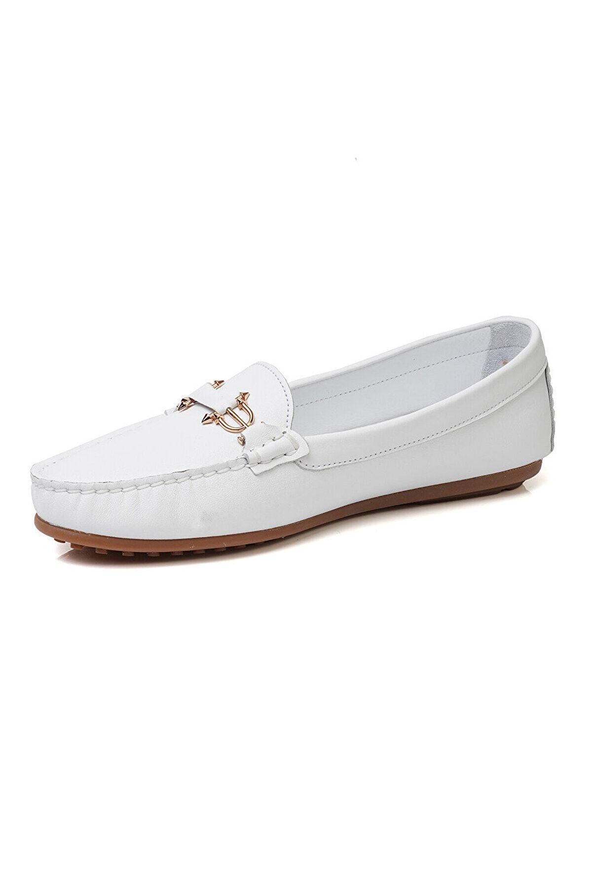 Greyder 57725 Beyaz Deri Kadın Günlük Casual Ayakkabı