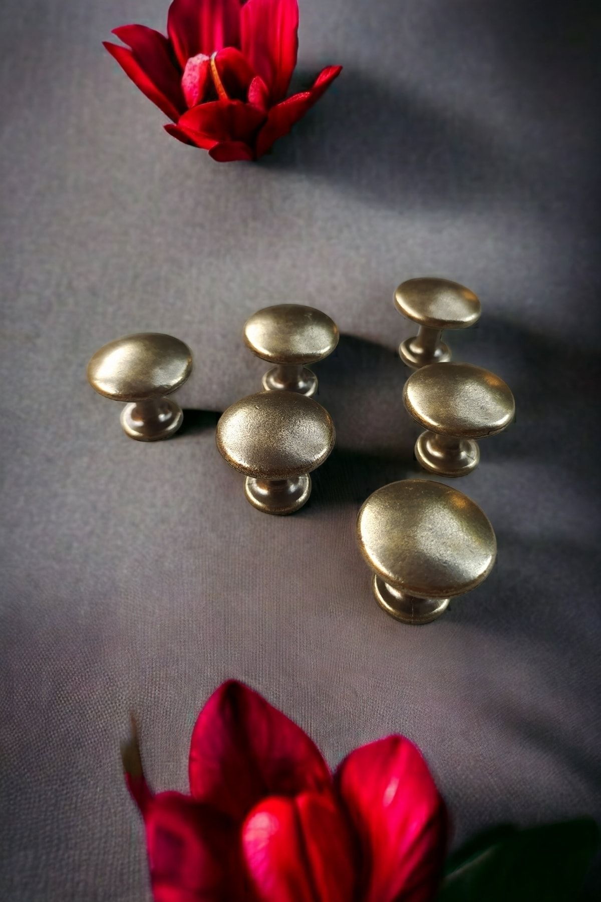 Dizayn House Düğme Kulp Dolap Ve Çekmece Için Antik Zarif Eskitme Düğme Kulp Dolap Kulpu Ve Çekmece Kulpu