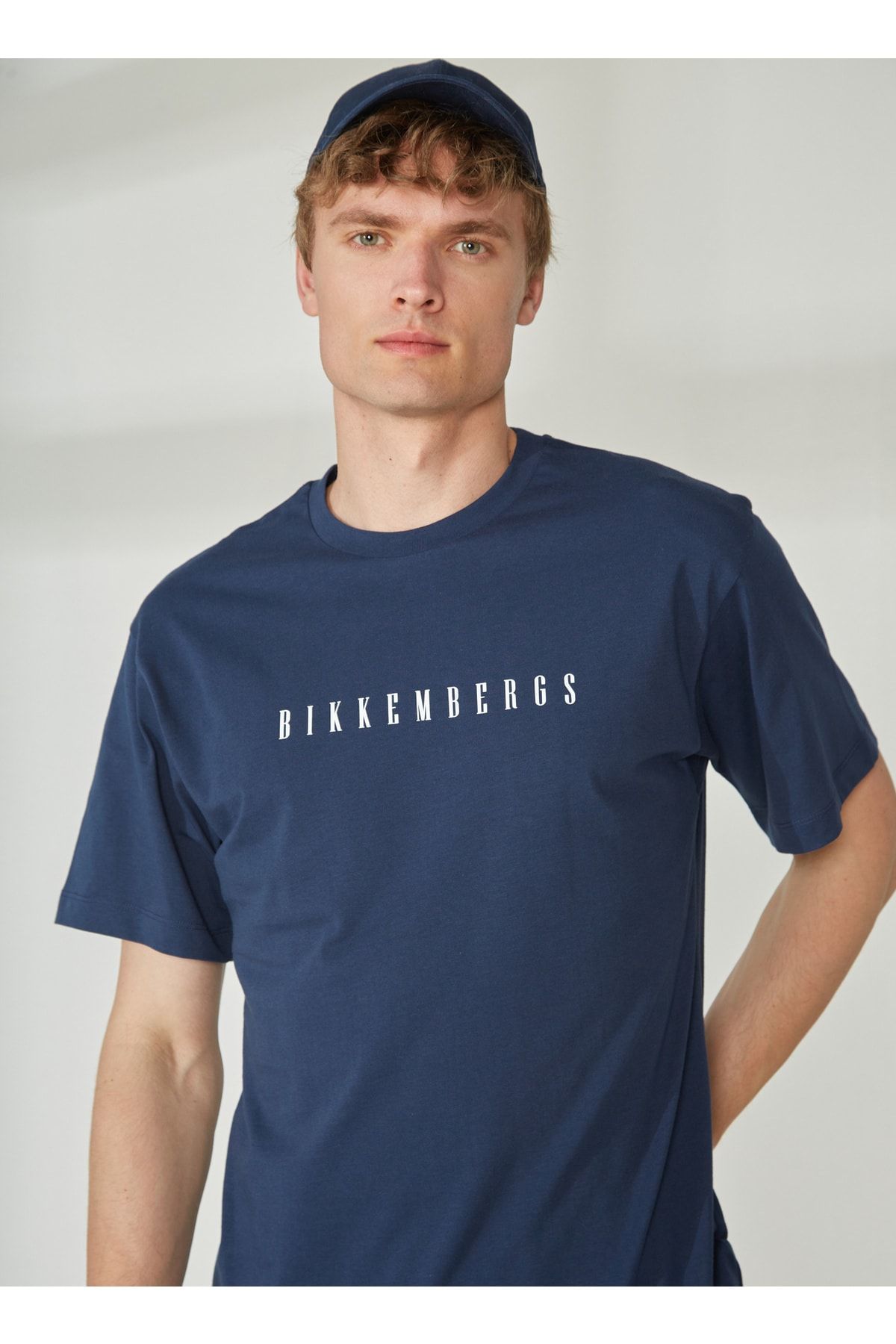 Bikkembergs Mavi Erkek T-Shirt C 4 114 25