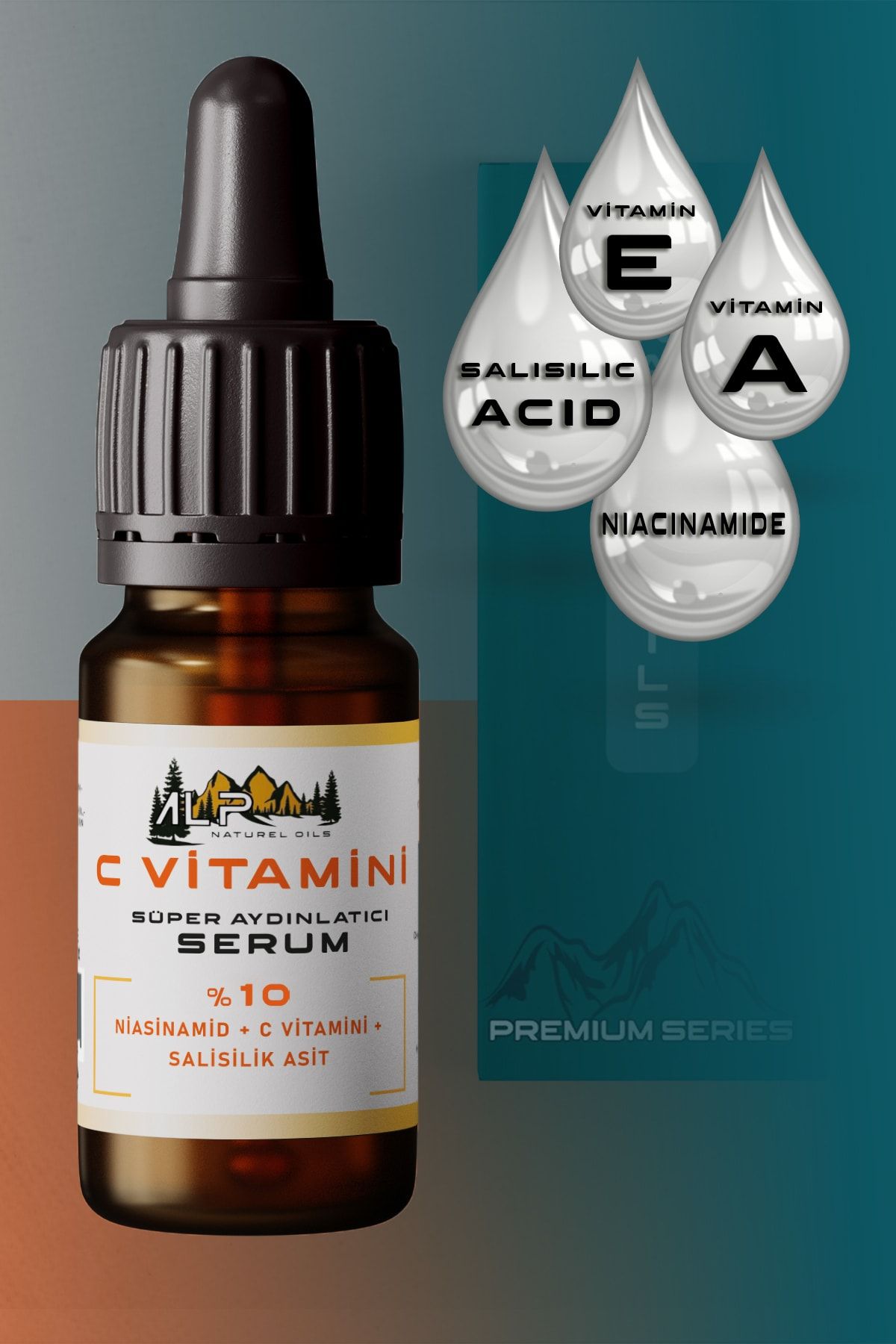 Alp C Vitamini Içeren Süper Aydınlatıcı Işıltı Verici Serum + Nıacınamıde + E Ve A Vitaminleri